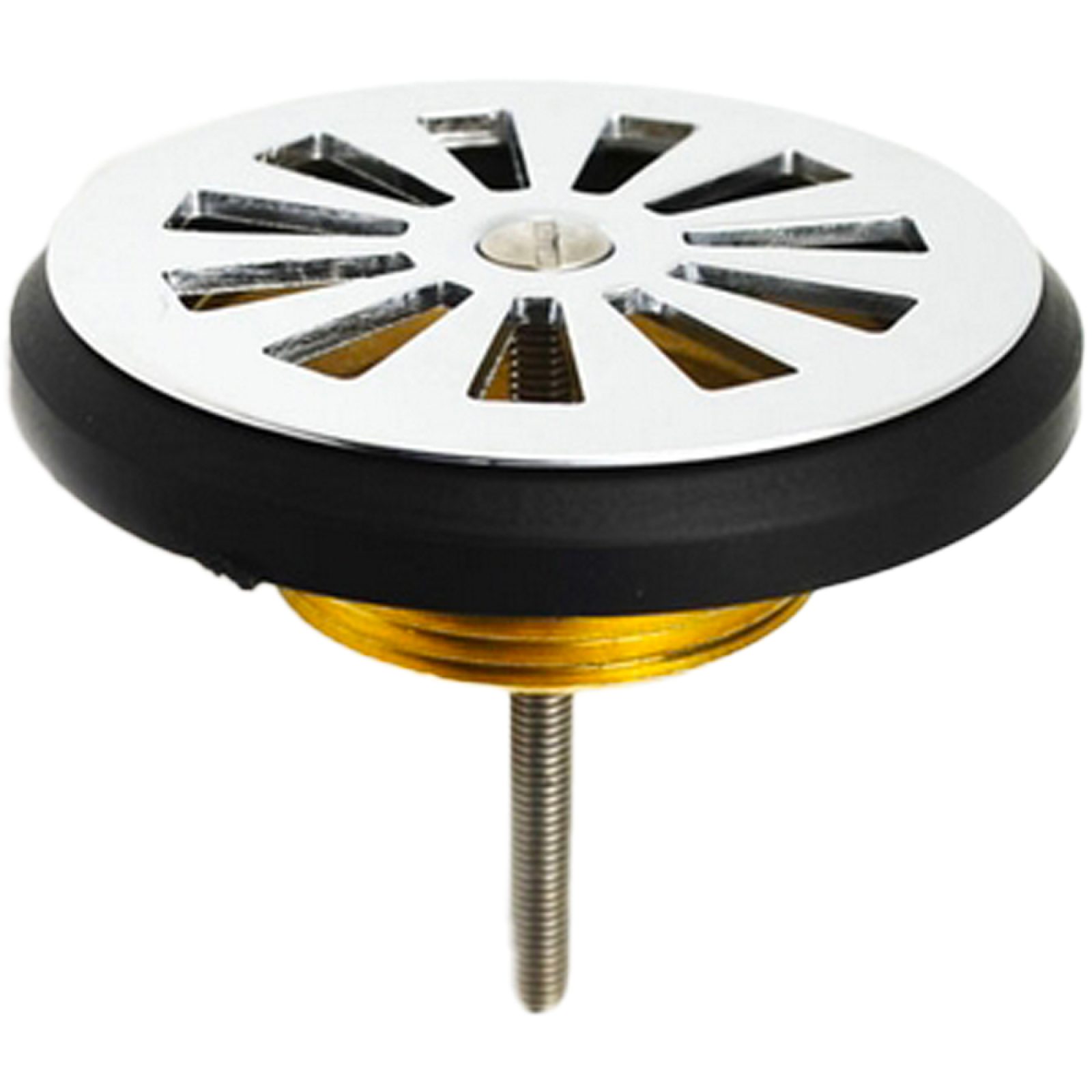 PILETTA A GRIGLIA PER PIATTO DOCCIA CON FORO Ø60 IN OTTONE OMP 1"1/2 x Ø80 mm