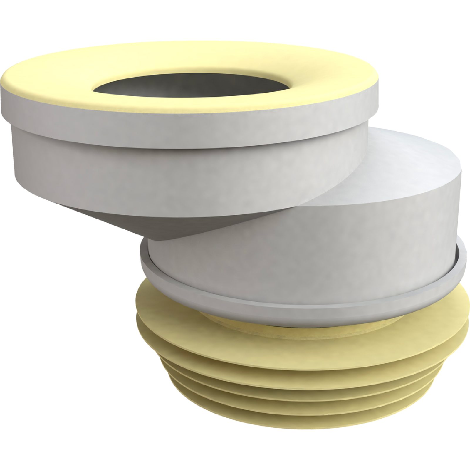 PROLUNGA ECCENTRICA 40MM PER WC "BI-POWER" Ø100/110 x H.119 mm