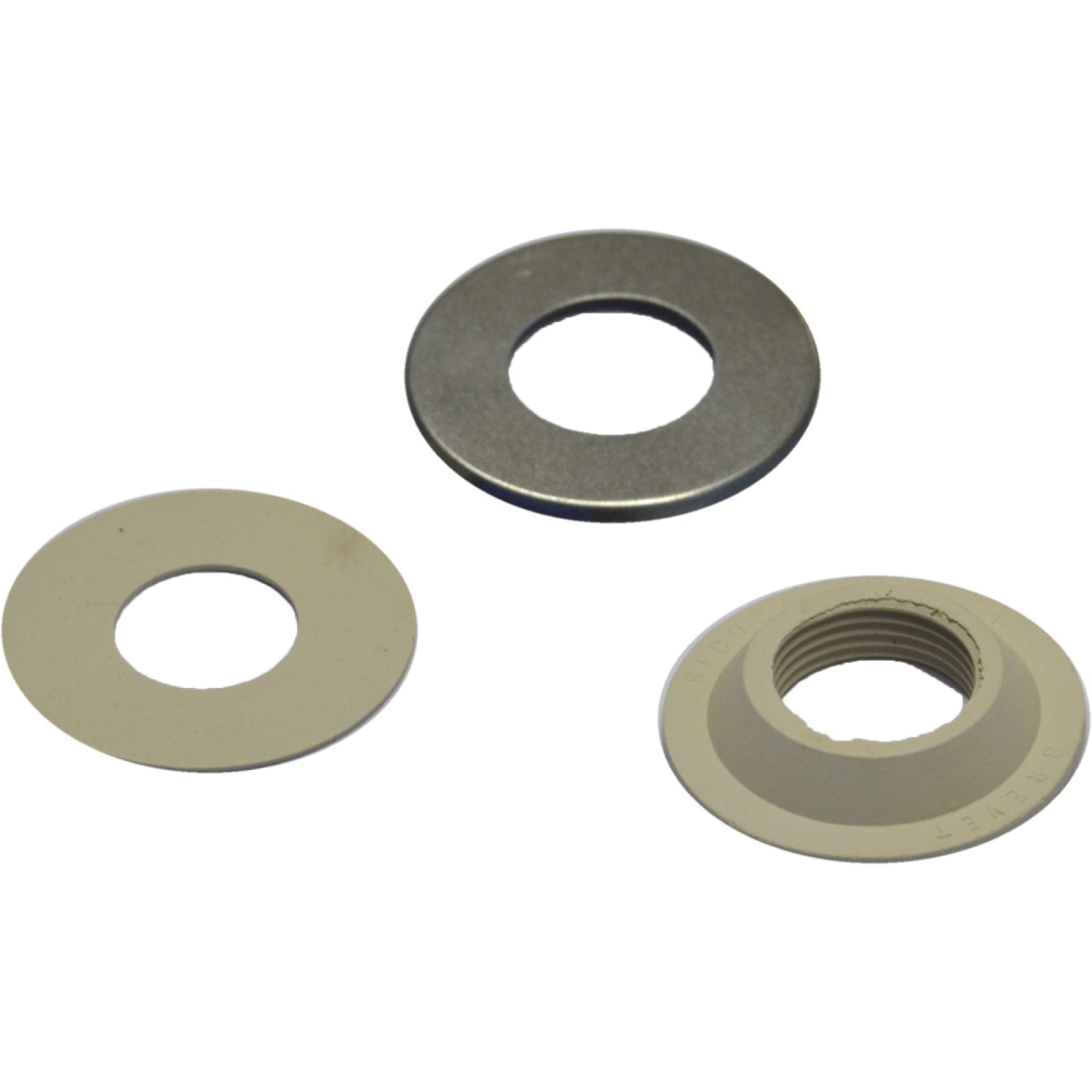 KIT GUARNIZIONI SOTTO RUBINETTO 3 PEZZI CON BORDO ALTO 1"1/2