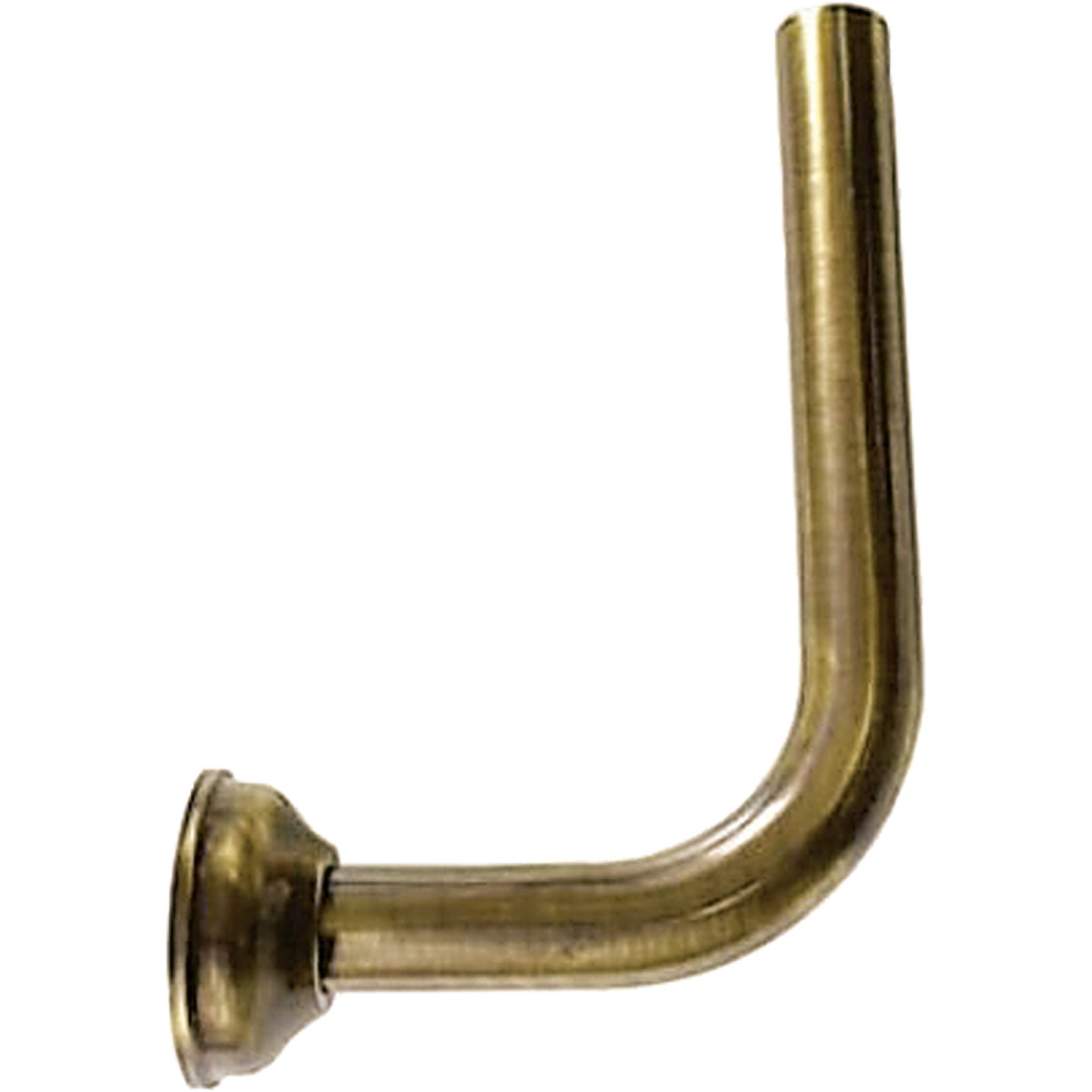 CANOTTO A SQUADRO BRONZATO PER CASSETTA ALTA WC Ø30 - 200x300 mm
