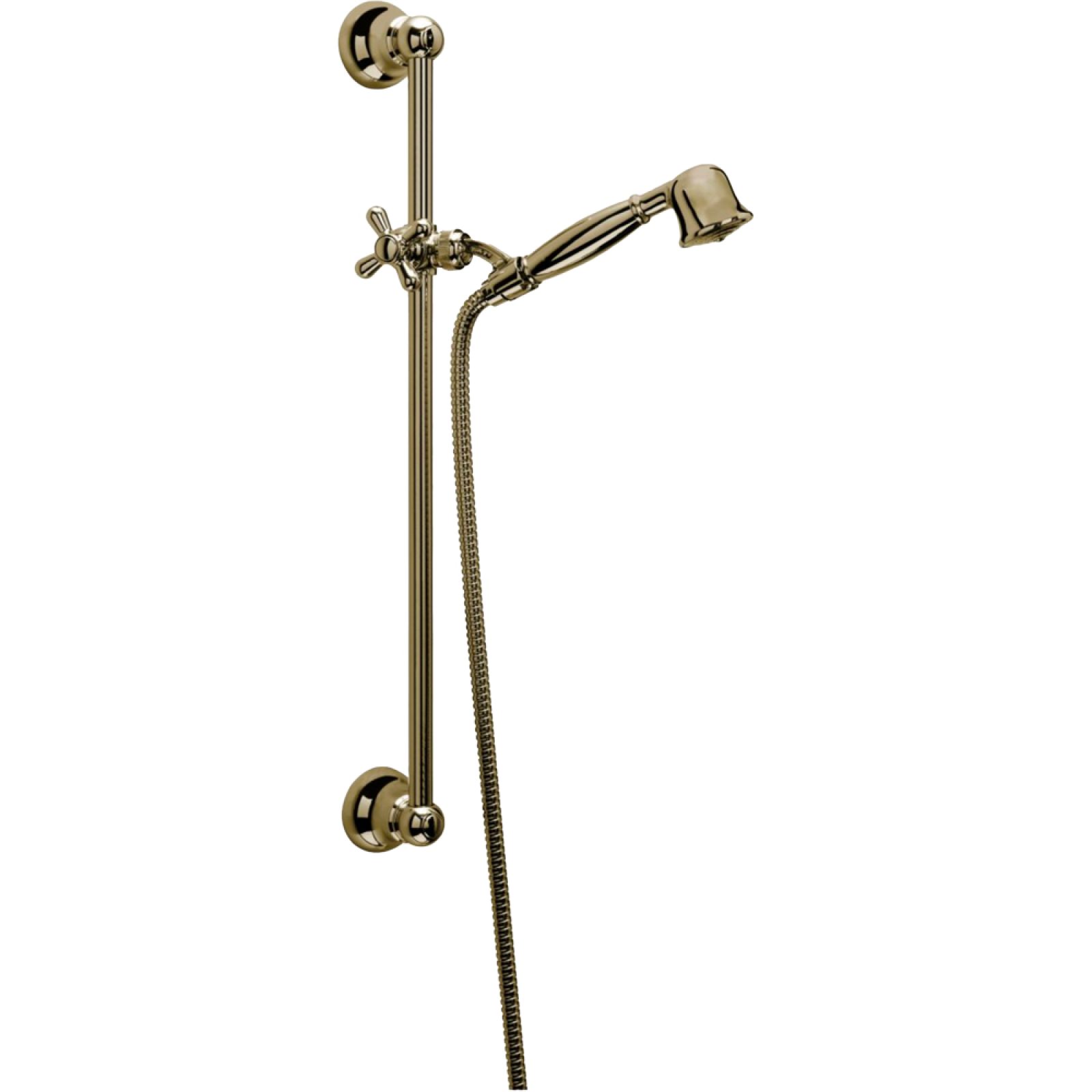 SET SALISCENDI "OLD STYLE" IN OTTONE BRONZATO Completo