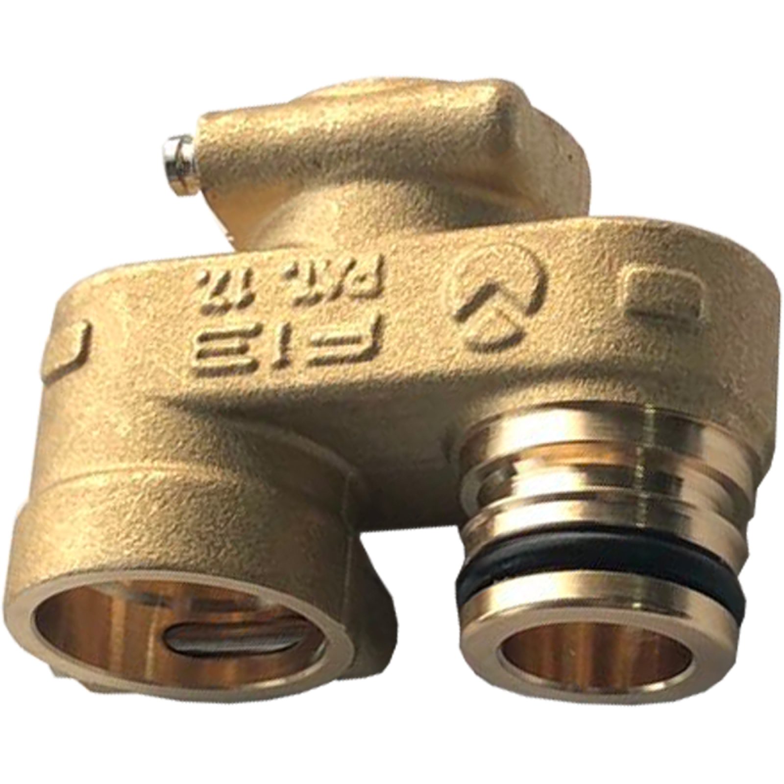 RACCORDO A TEE TWIN FASTEC TECO F/F/M 1/2" - F13