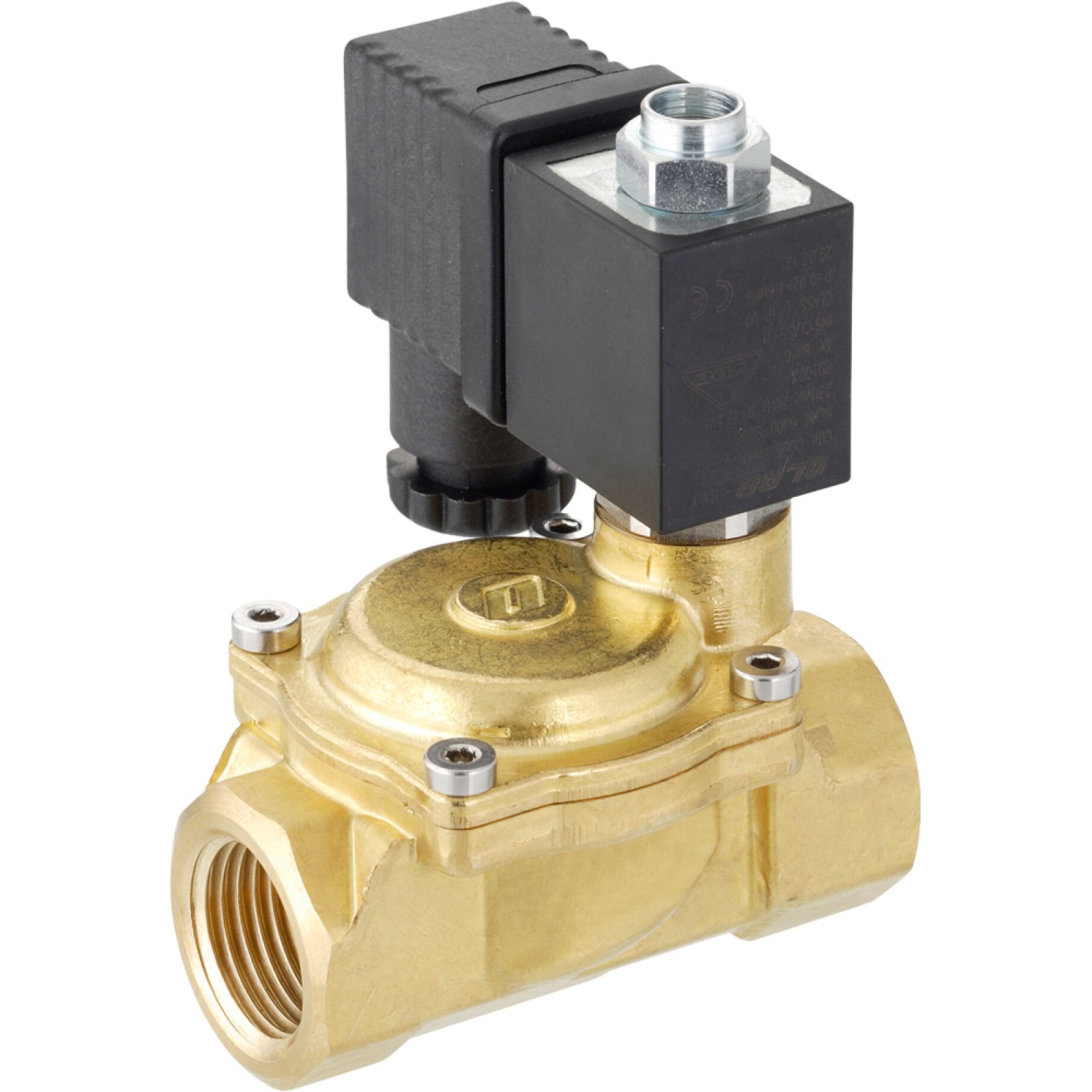 ELETTROVALVOLA ACQUA NORMALMENTE CHIUSA AZIONE INDIRETTA 1" - DN26