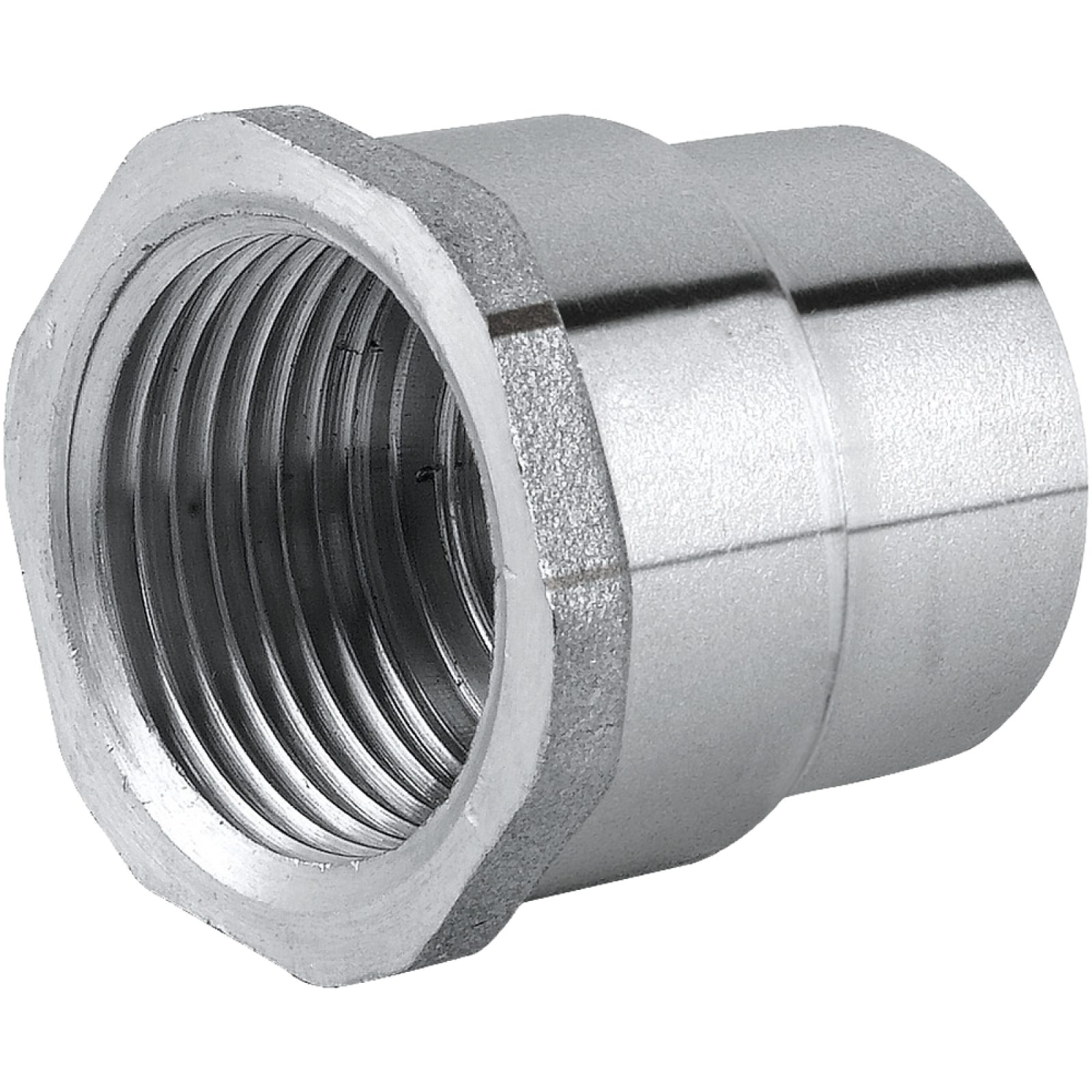 PROLUNGA RIDOTTA FEMMINA/FEMMINA IN OTTONE CROMATO 1" x 3/4"