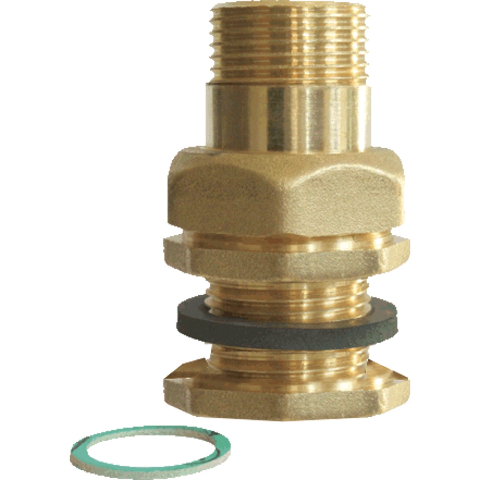 RACCORDO PER CASSONE DIRITTO 3 PEZZI CON CODOLO 1" x 3/4"