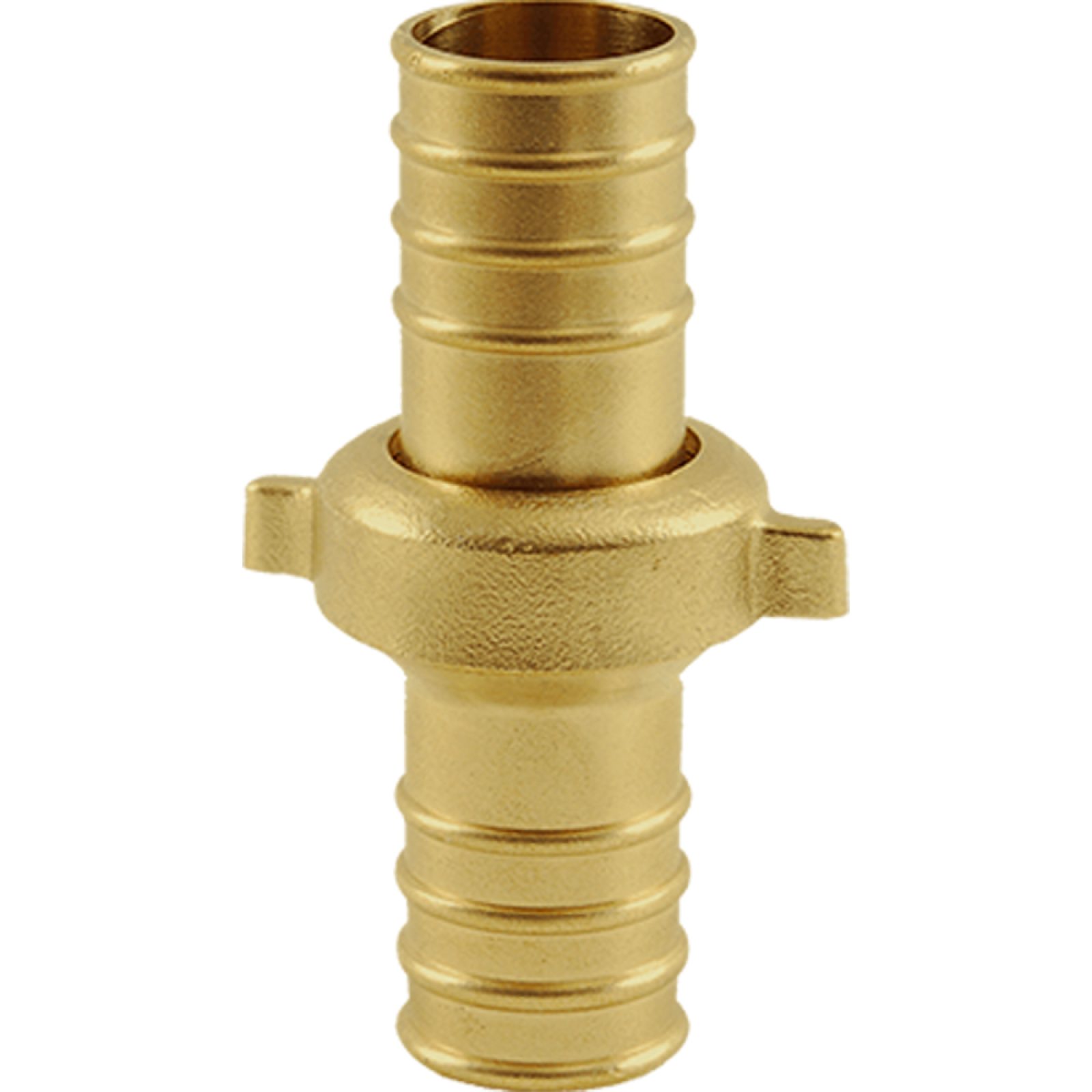 RACCORDO PORTAGOMMA/PORTAGOMMA 3 PEZZI IN OTTONE GIALLO "EXCELSIOR" Ø50 mm