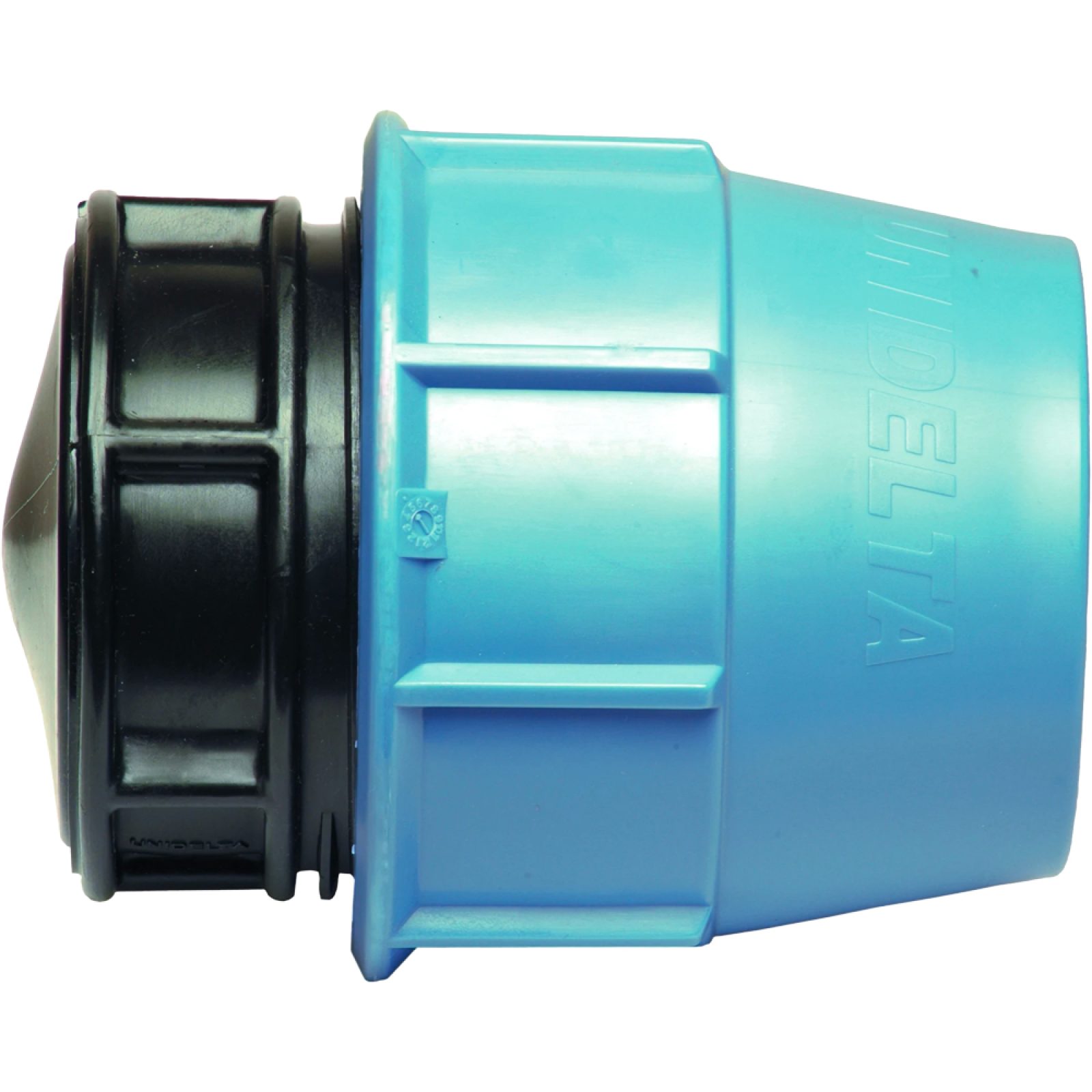 TAPPO DI FINE LINEA A COMPRESSIONE PER TUBO POLIETILENE UNIDELTA Ø90 - PN16