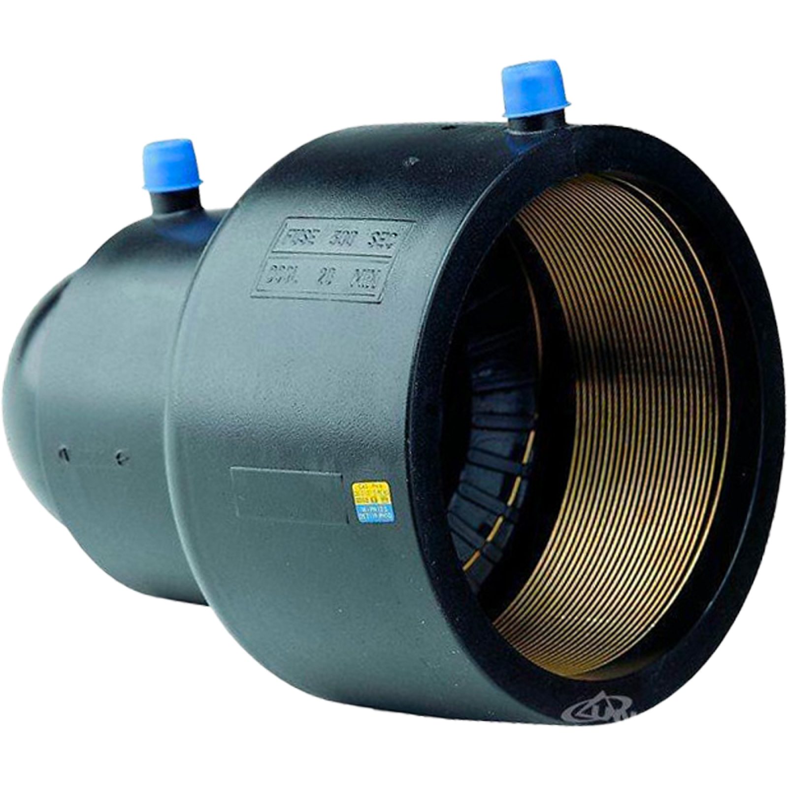 TAPPO DI FINE LINEA ELETTROSALDABILE PER TUBO POLIETILENE ACQUA E GAS UNIDELTA Ø110 mm