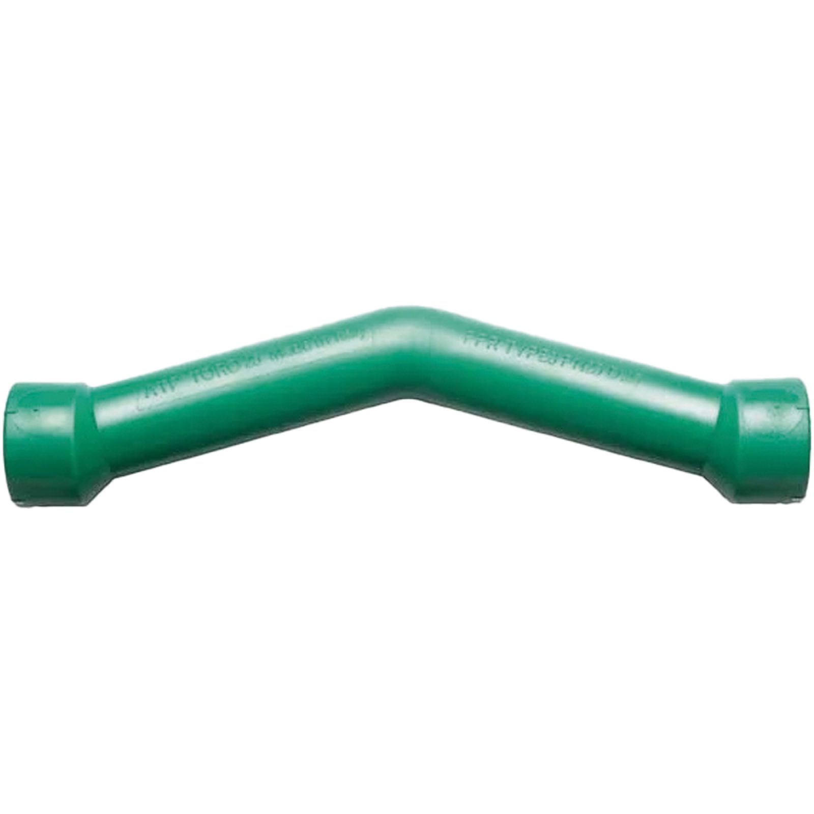 SORPASSO CON TERMINALI FEMMINA/FEMMINA IN PPR VERDE PN25 Ø25x25 - L.210 mm
