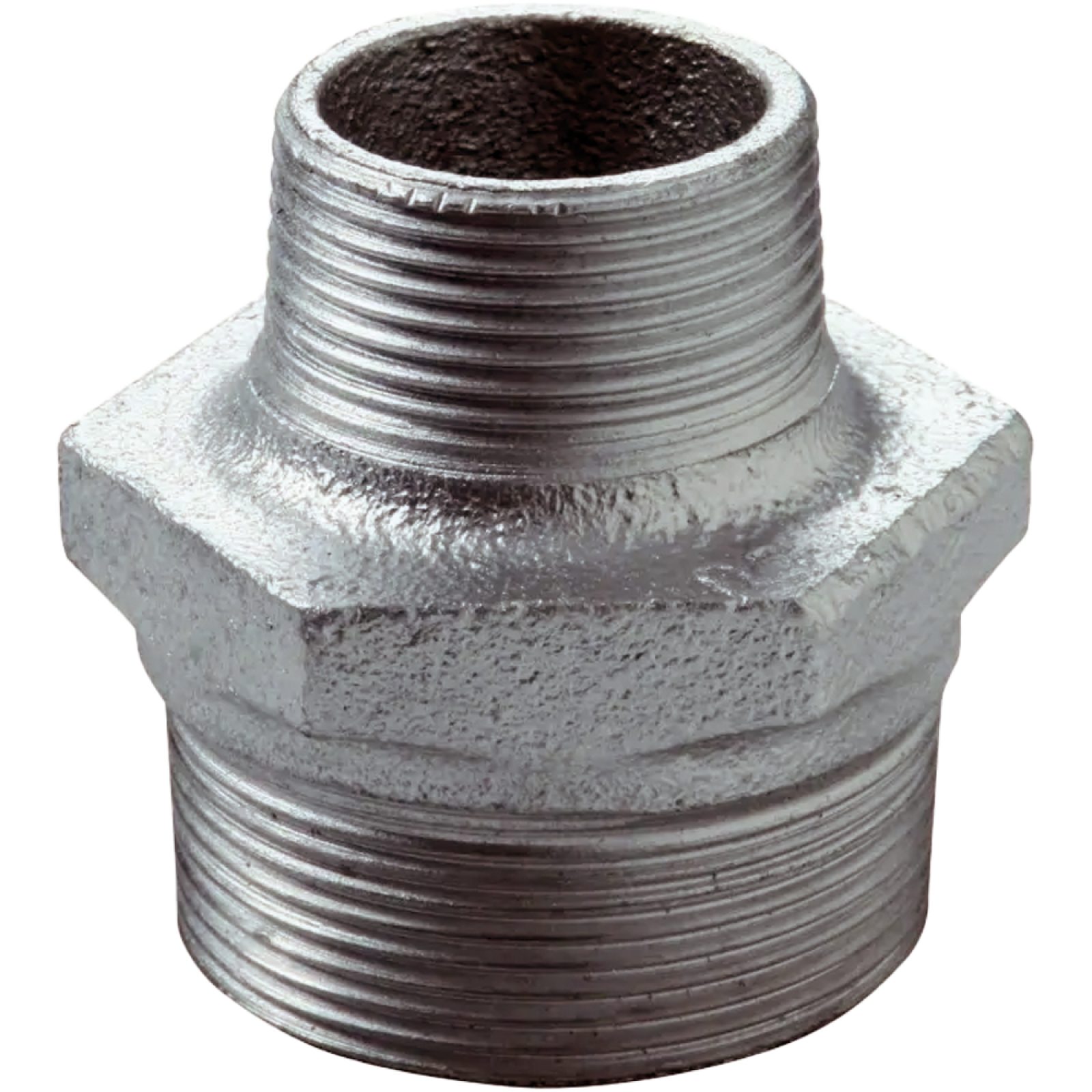 NIPLES RIDOTTO IN GHISA ZINCATA 3" x 2"1/2