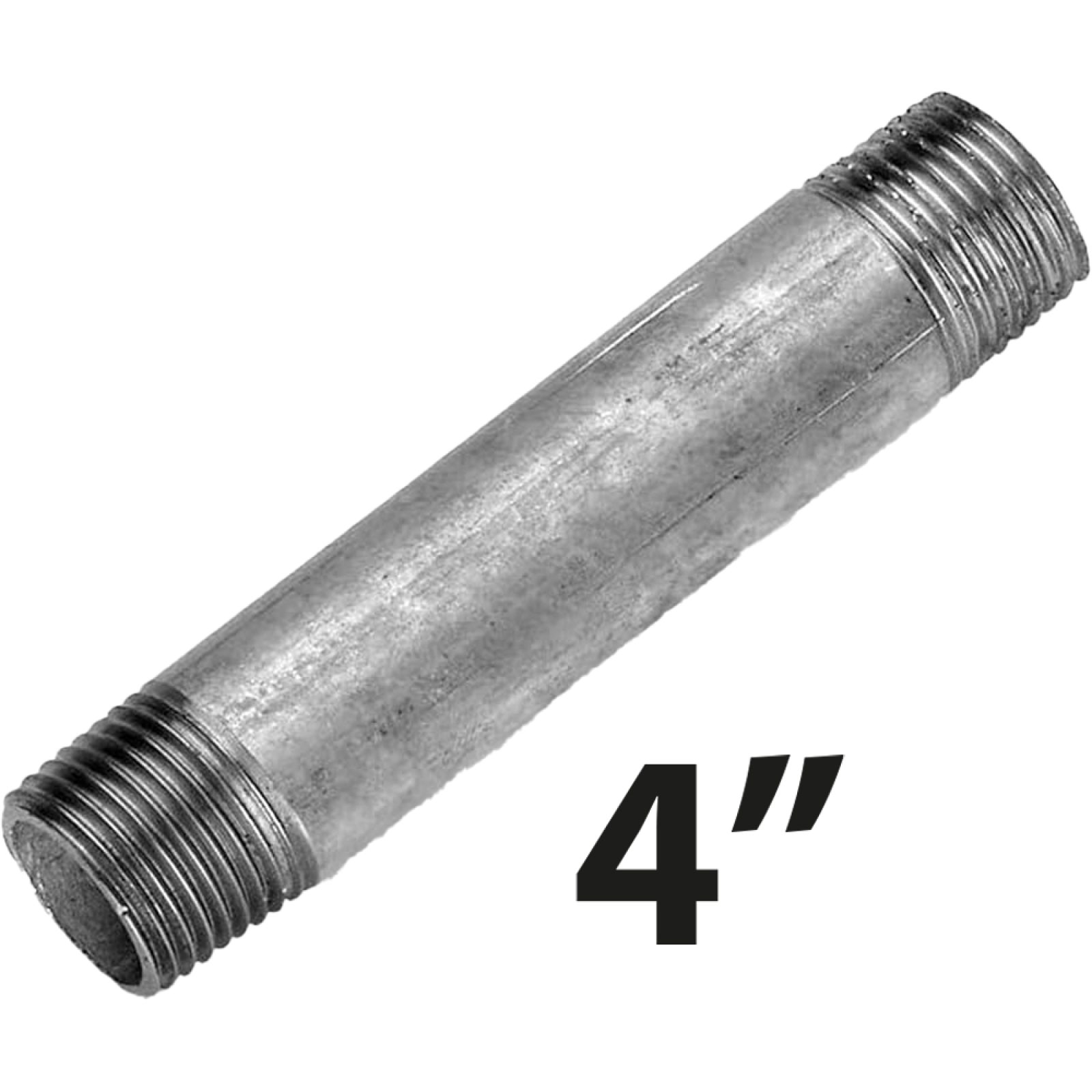 BARILOTTO IN ACCIAIO AL CARBONIO ZINCATO 4" L.300 mm