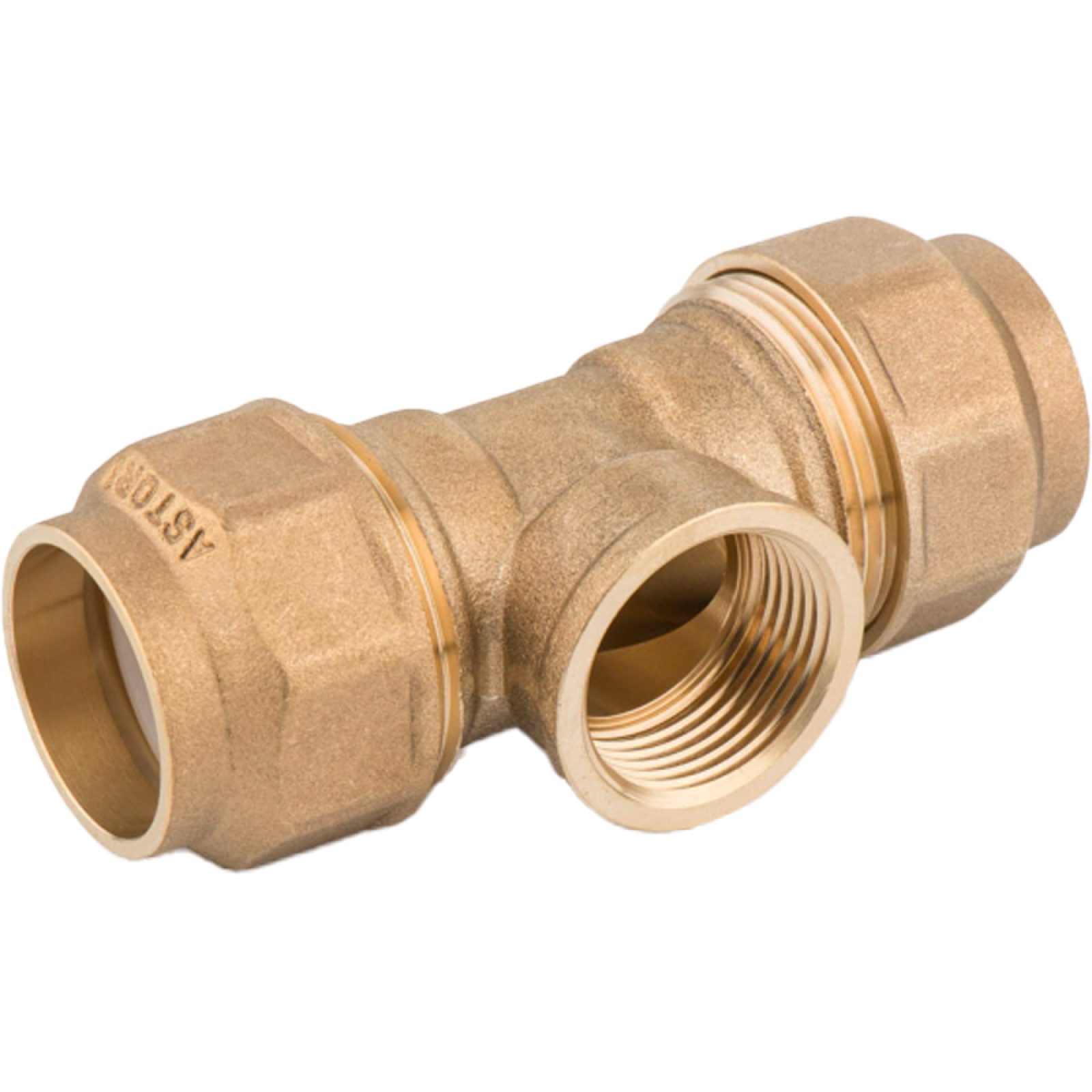 TEE FEMMINA PER POLIETILENE CON ANELLO IN RESINA Ø63 x 2" x Ø63 mm
