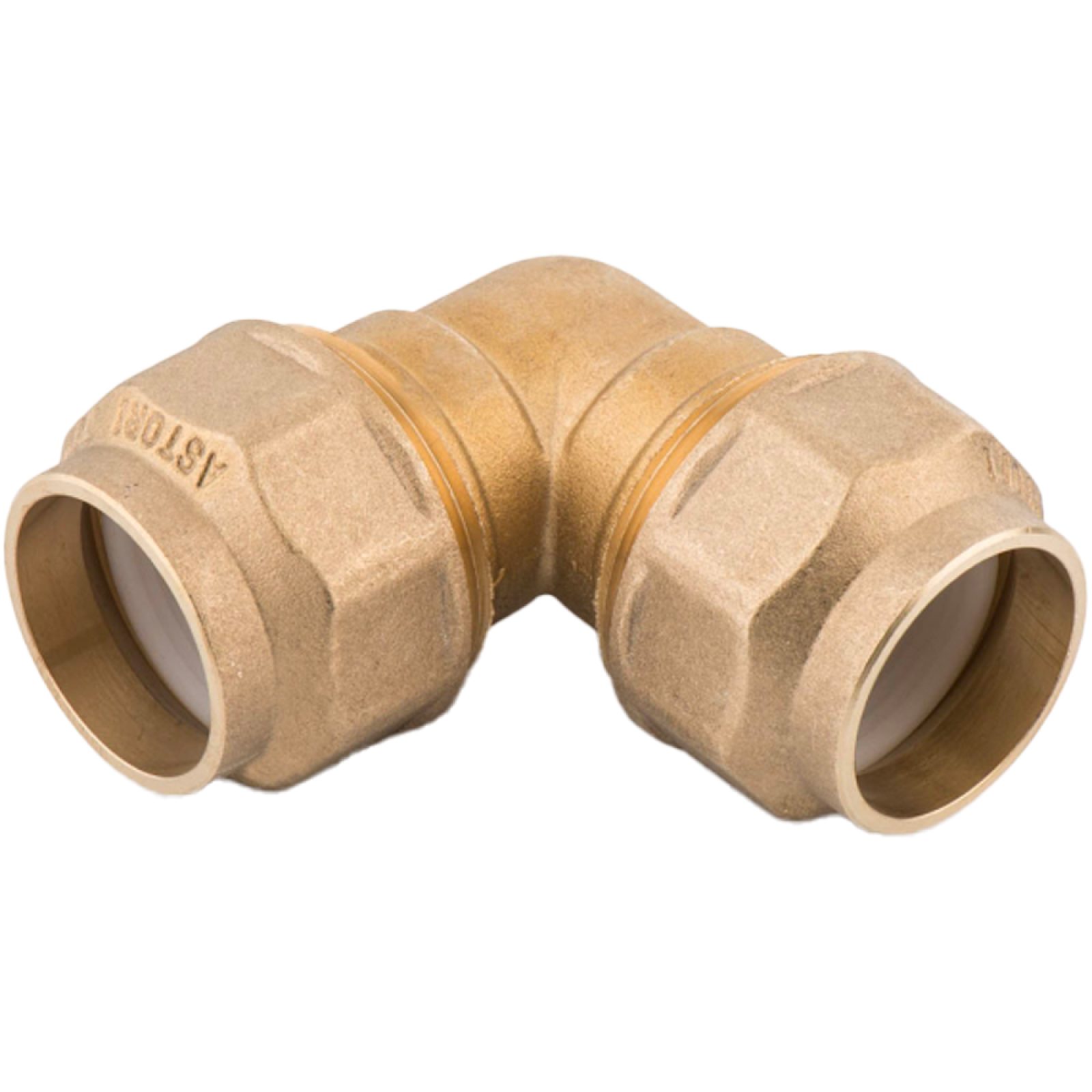 GOMITO DOPPIO PER TUBO POLIETILENE CON ANELLO IN RESINA Ø63x63 mm