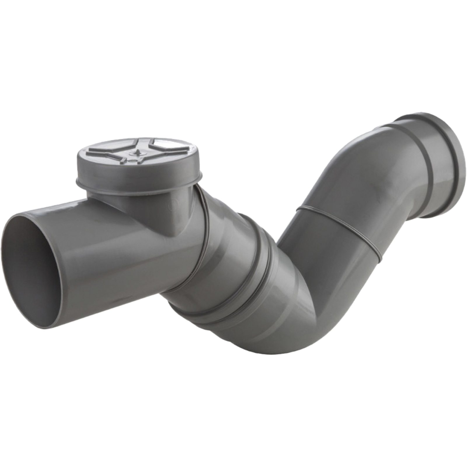 SIFONE "FIRENZE" AD INNESTO CON ISPEZIONE Ø110