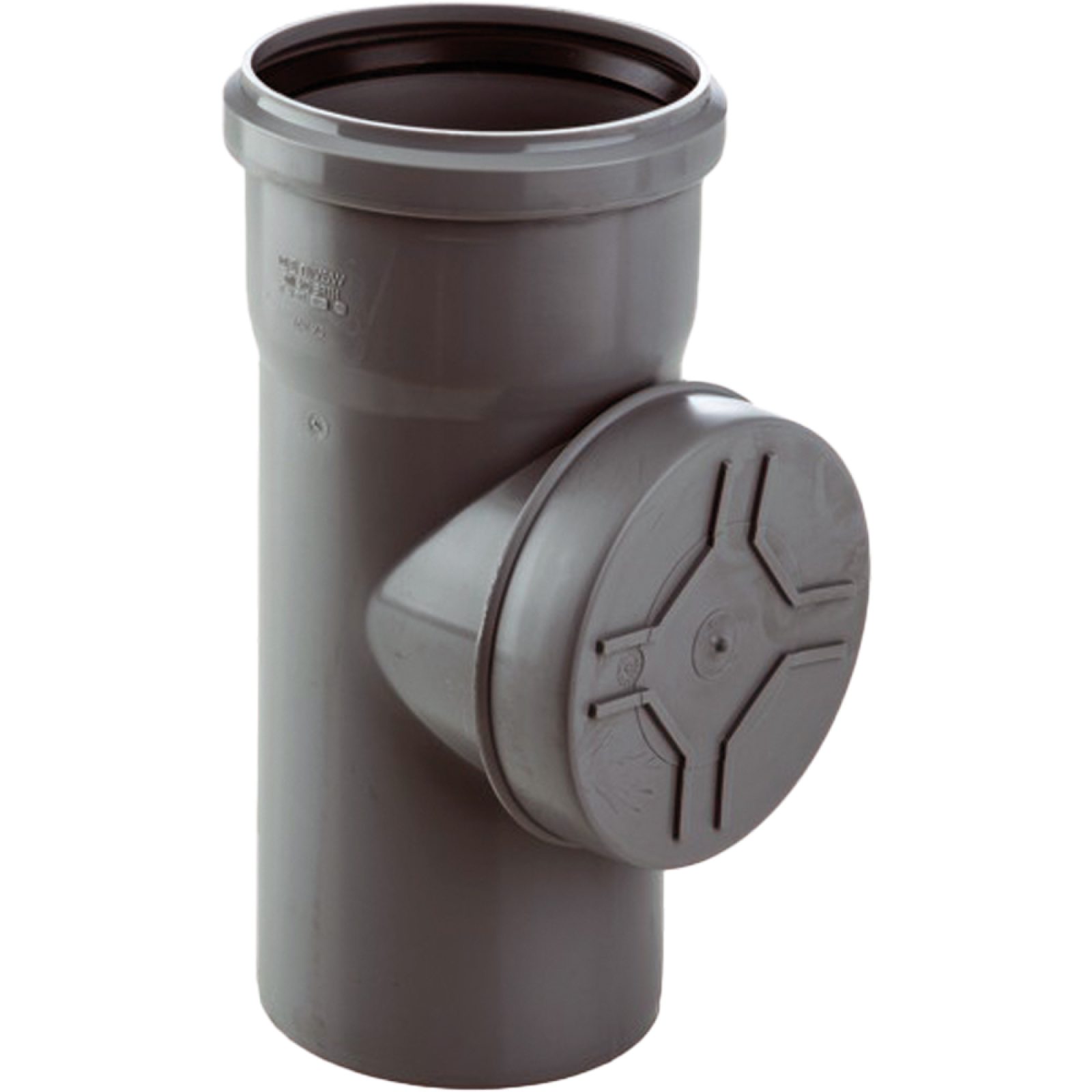 BRAGA DI ISPEZIONE A INNESTO CON TAPPO A VITE HTRE Ø160 mm