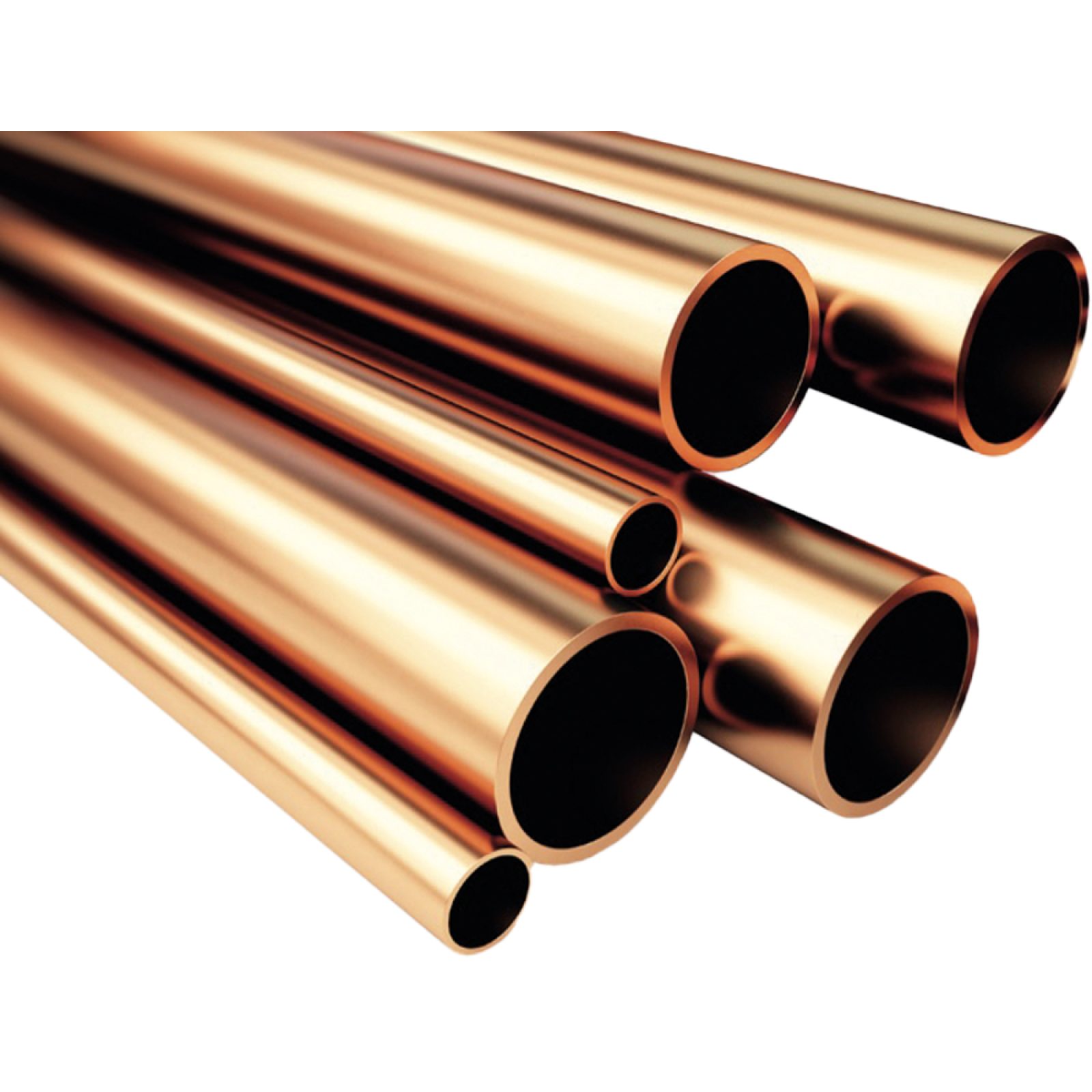 TUBO RAME NUDO "SCUDO" IN VERGHE DA 5 MT Ø54 x 1