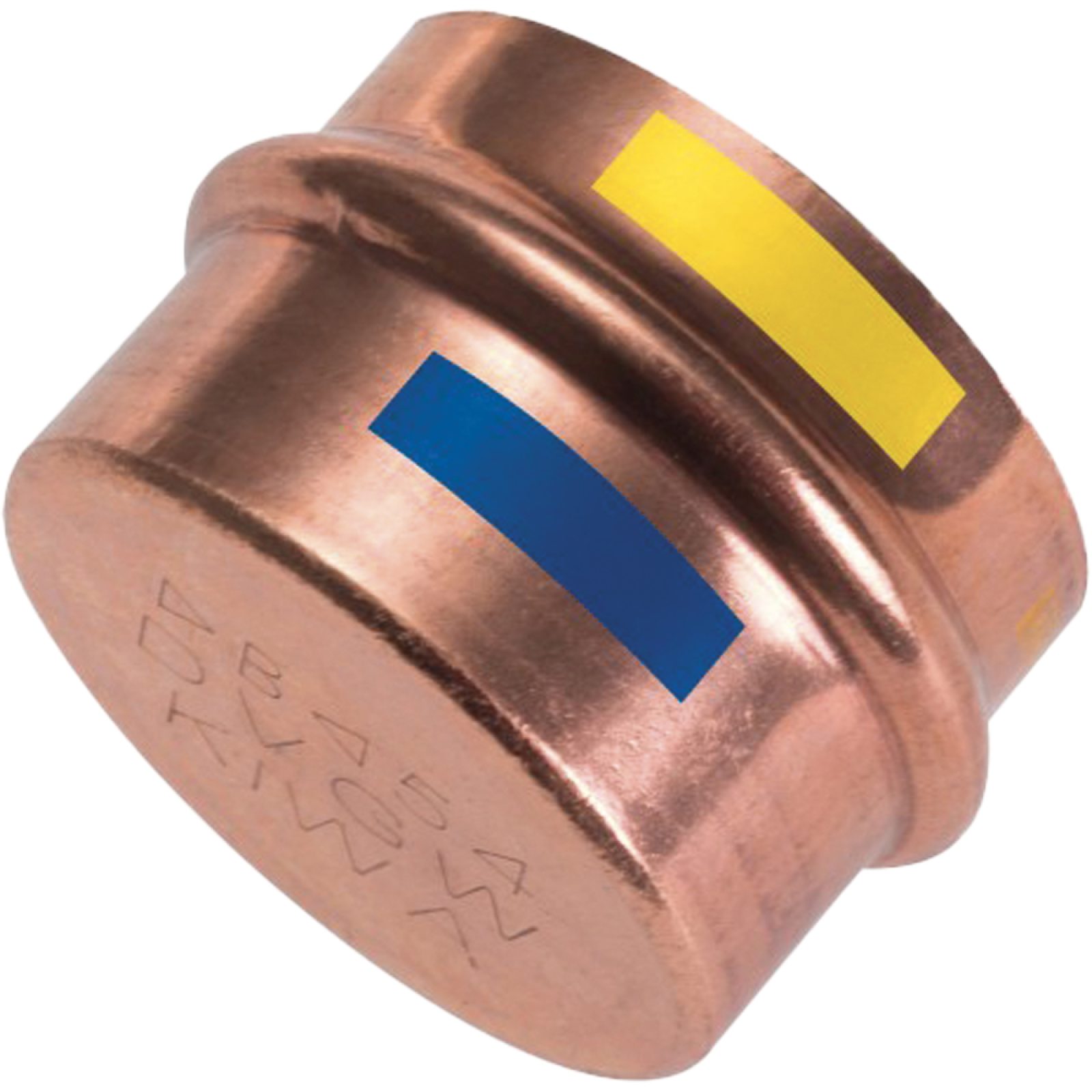 TAPPO FEMMINA IN RAME A PRESSARE Ø35 mm