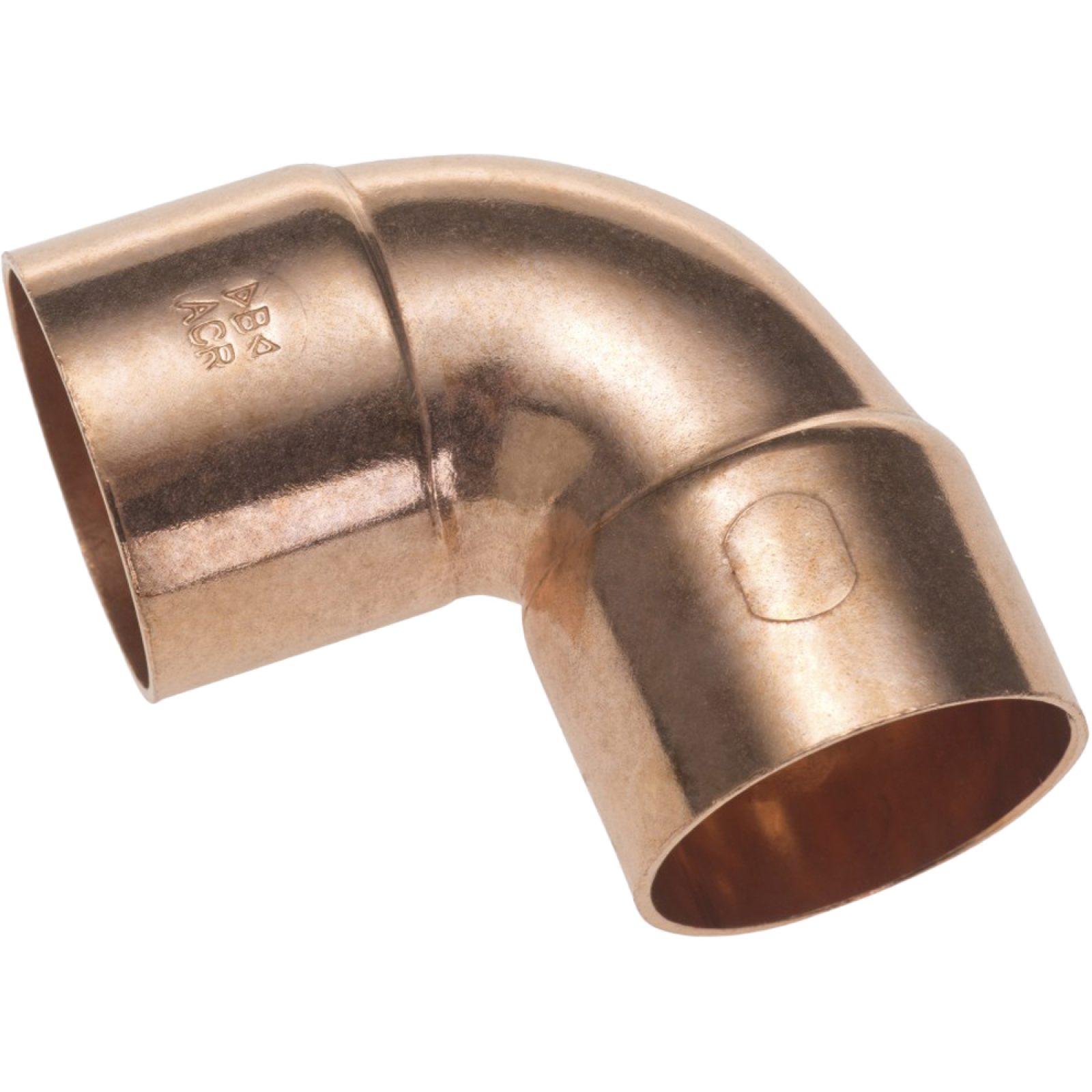 GOMITO A 90° FEMMINA/FEMMINA PER TUBO GELO IN RAME A SALDARE 1"3/8