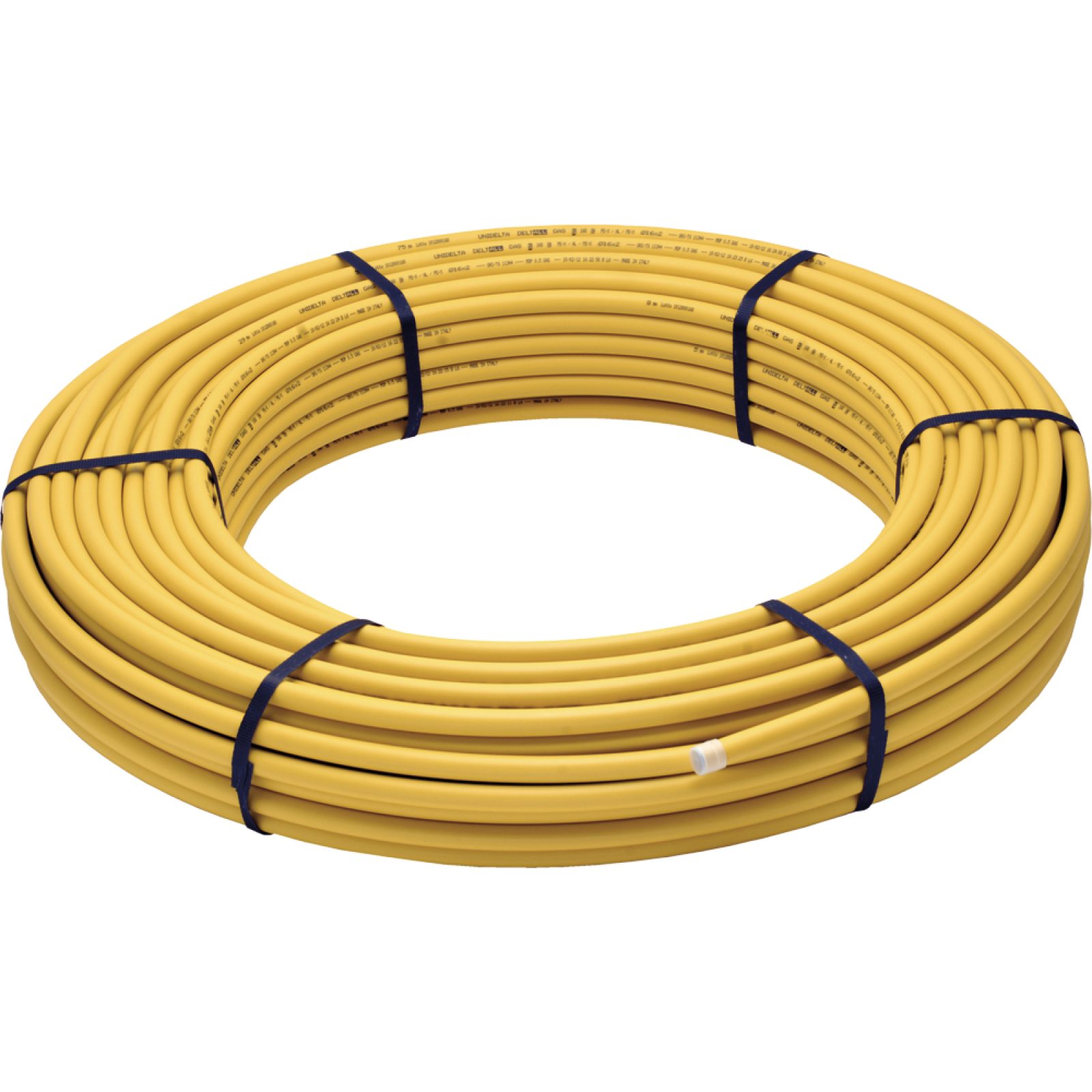 TUBO MULTISTRATO PE-X/AL/PE-X NUDO PER GAS IN ROTOLI UNIDELTA Ø26 x Sp.3