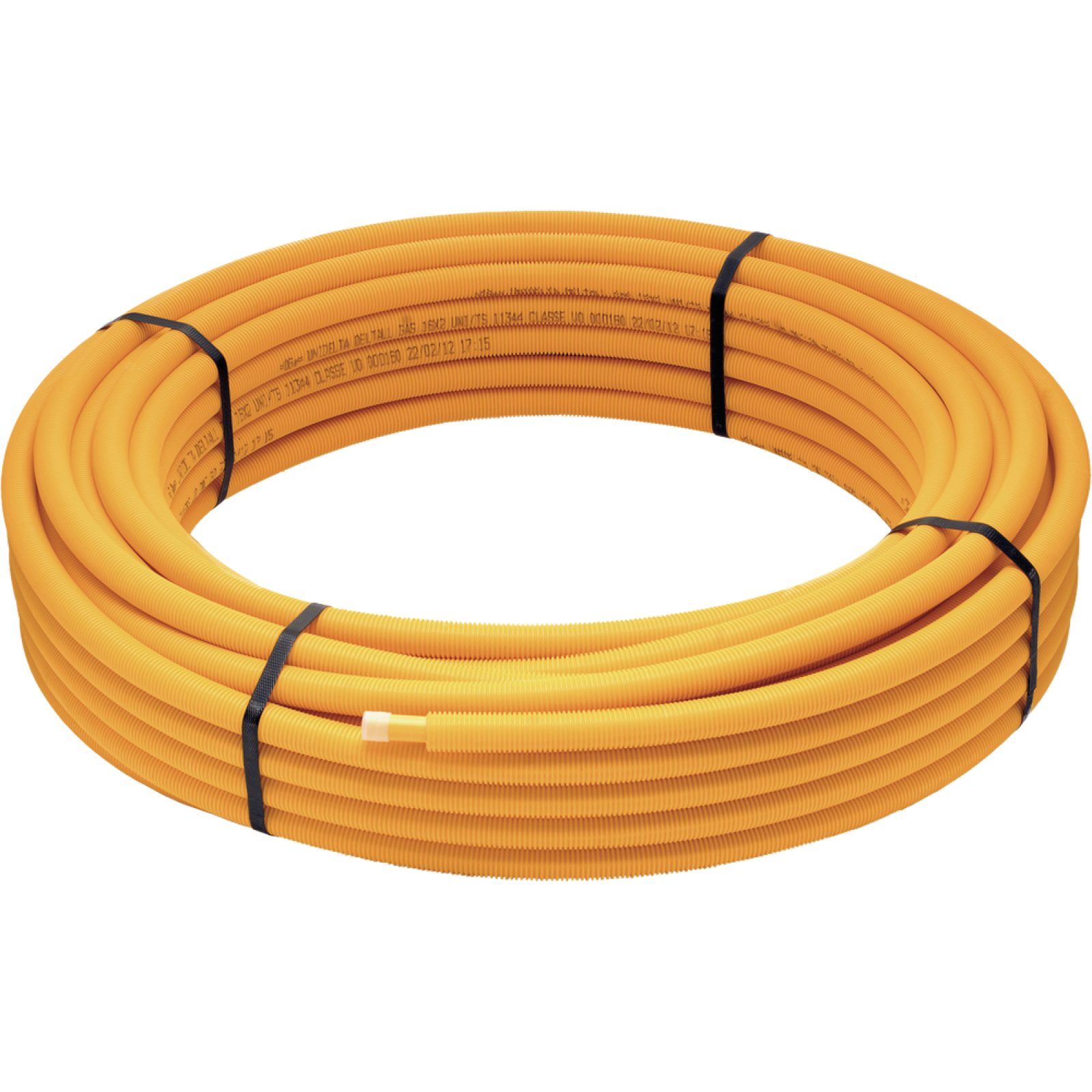 TUBO MULTISTRATO PE-X/AL/PE-X IN GUAINA CORRUGATA PER GAS UNIDELTA Ø20 x Sp.2