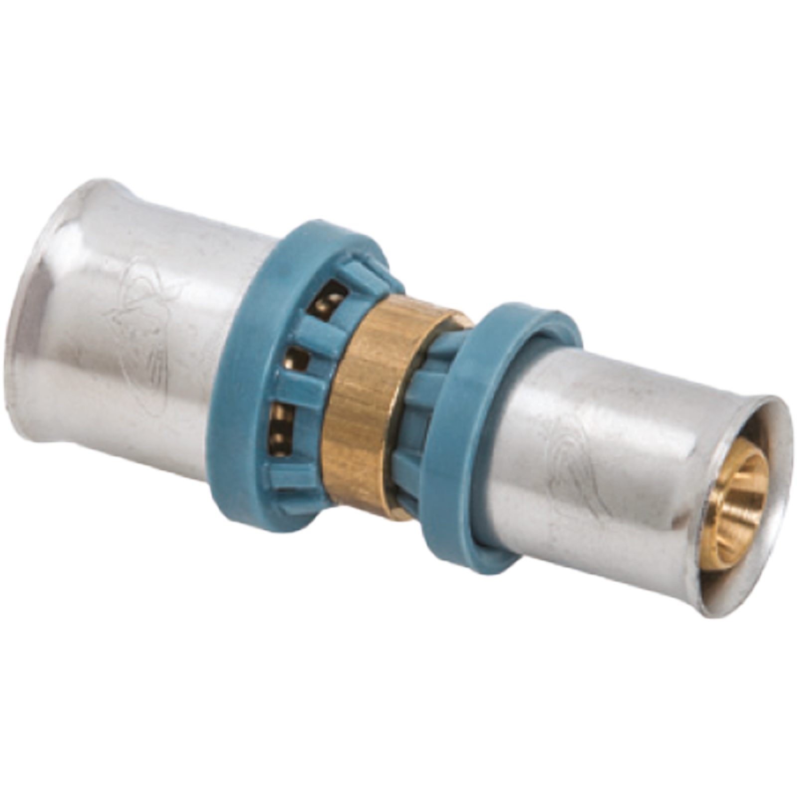 RACCORDO DIRITTO RIDOTTO A PRESSARE "DELTAPRESS" UNIDELTA Ø63 x Ø50 mm