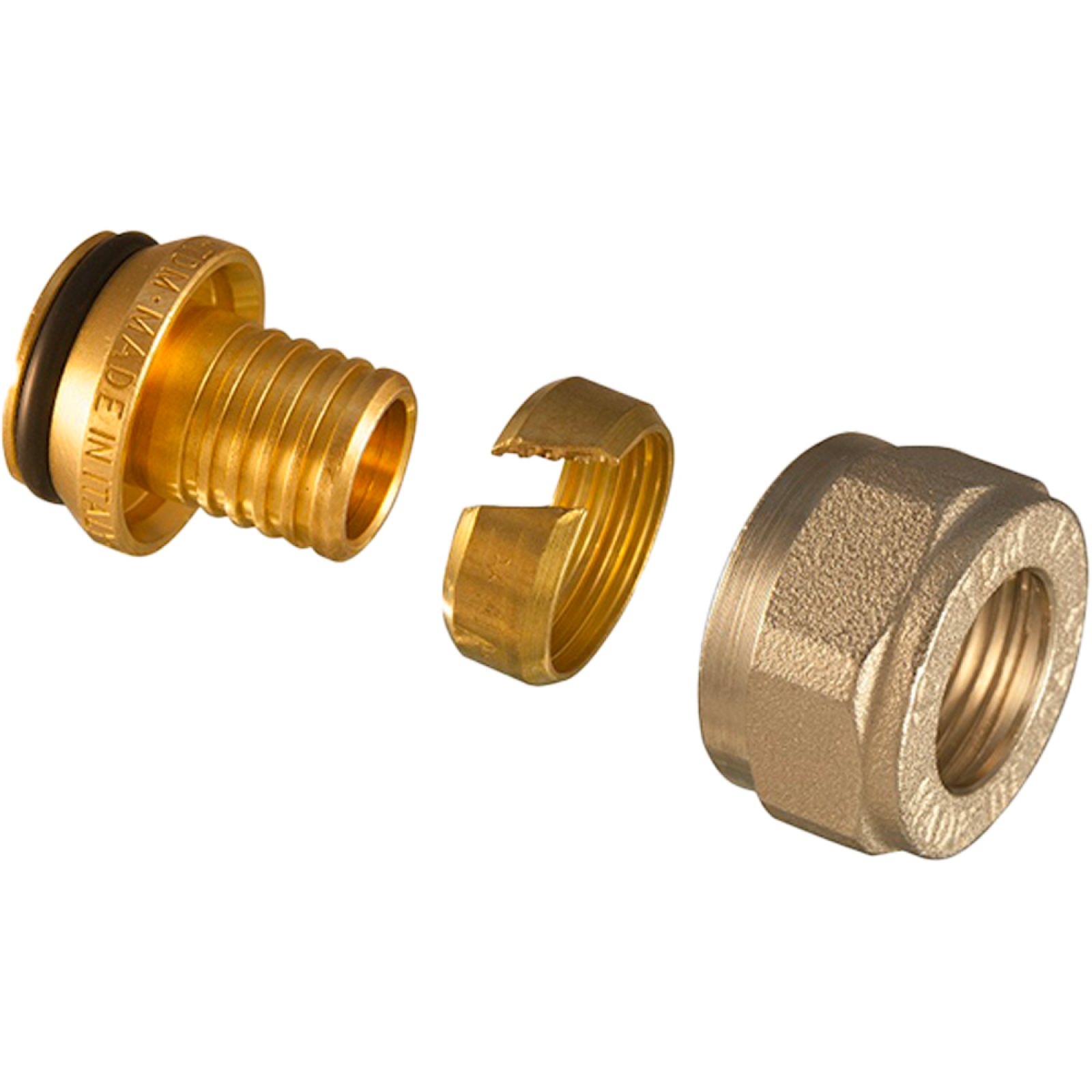 ADATTATORE PER TUBO PE-X Ø18 Sp. 2