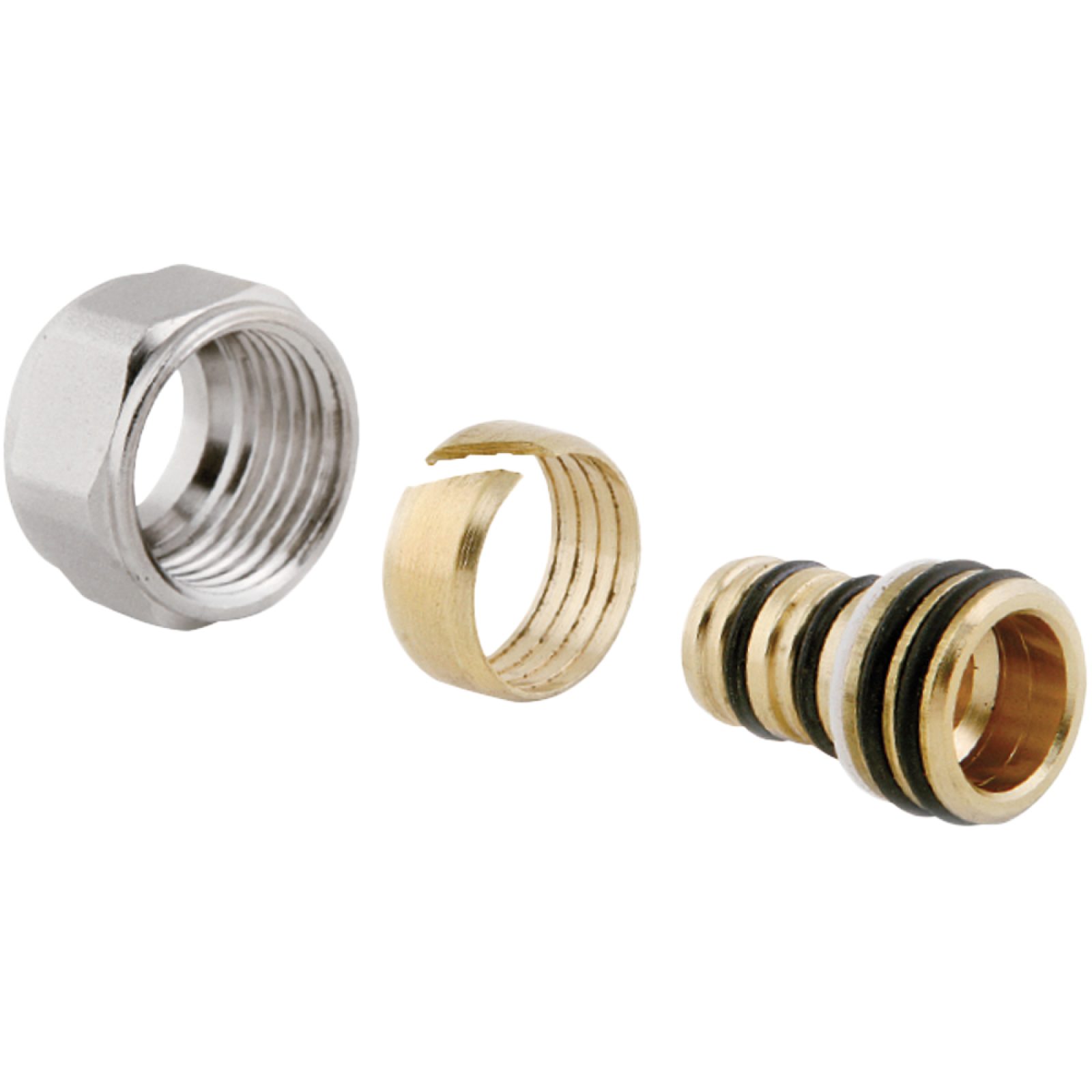 ADATTATORE PER TUBO MULTISTRATO DA 1/2" ICMA Ø16 x 2