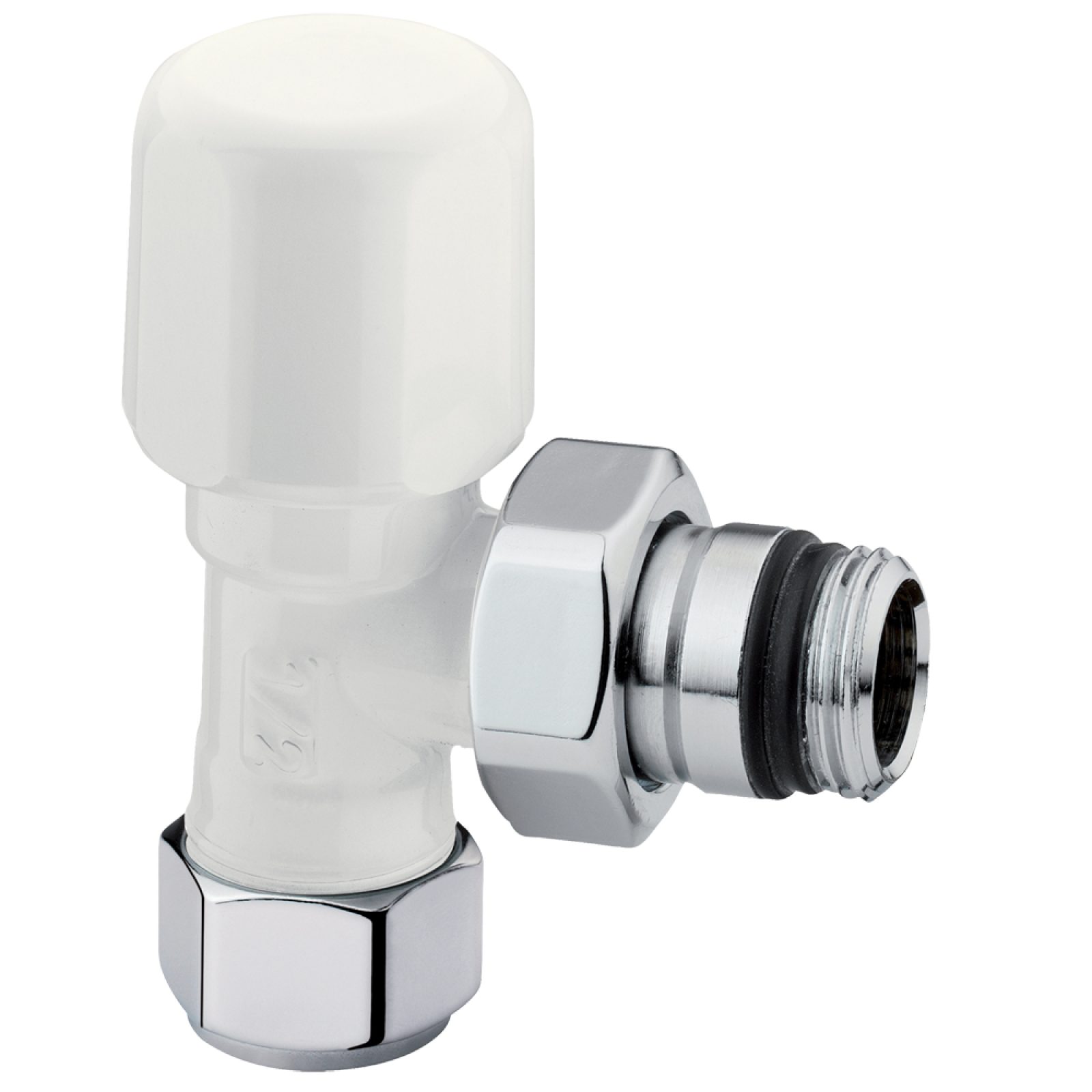 VALVOLA D'ARREDO A SQUADRA BIANCO ARTECLIMA 1/2" - 24x19