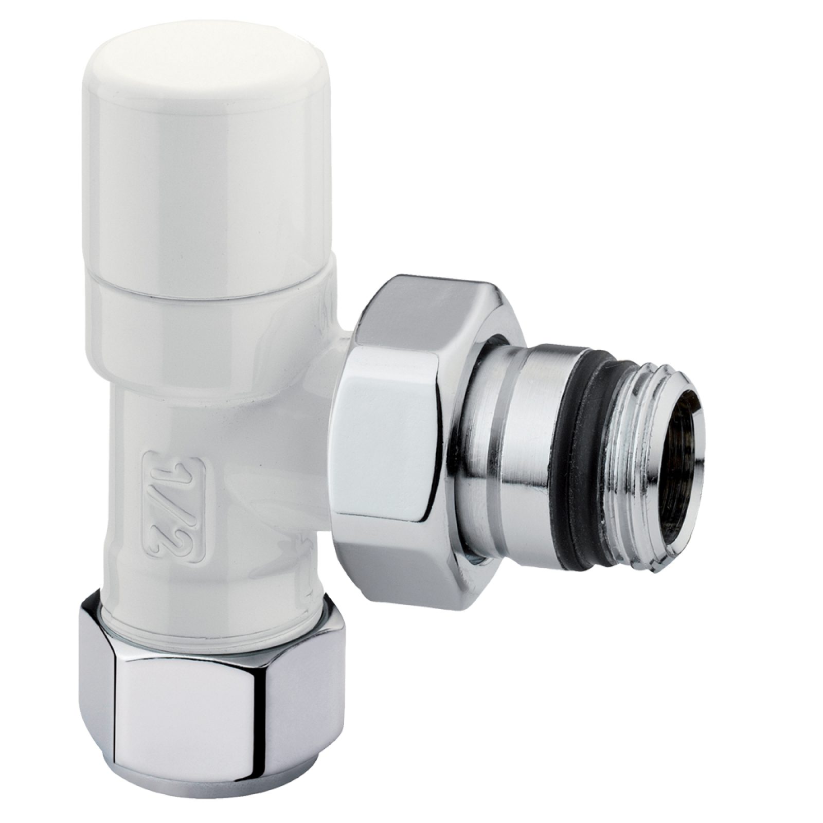 DETENTORE D'ARREDO A SQUADRA BIANCO ARTECLIMA 1/2" - 24x19