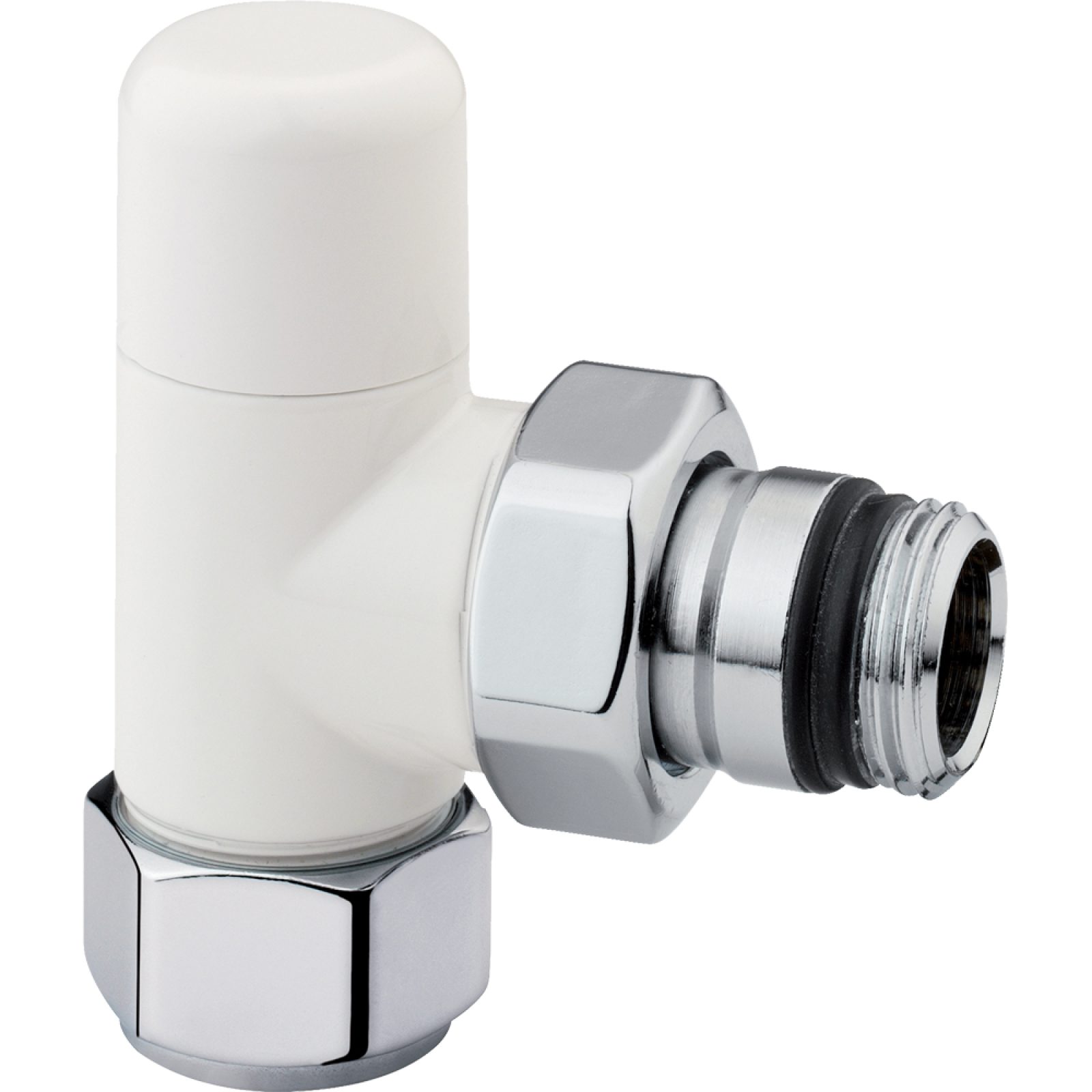 DETENTORE D'ARREDO A SQUADRA "HIGH STYLE" BIANCO 1/2" - 24x19