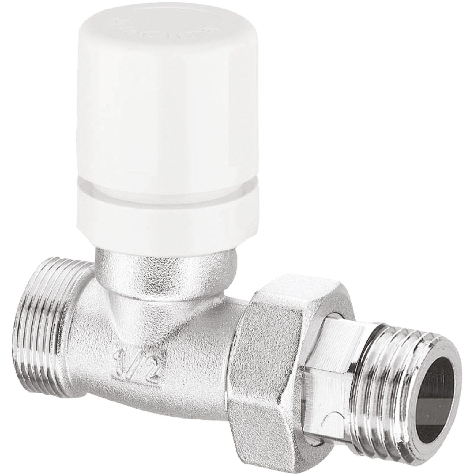 VALVOLA DIRITTA TERMOSTATIZZABILE ARTECLIMA 1/2"-1/2" Attacco Ferro