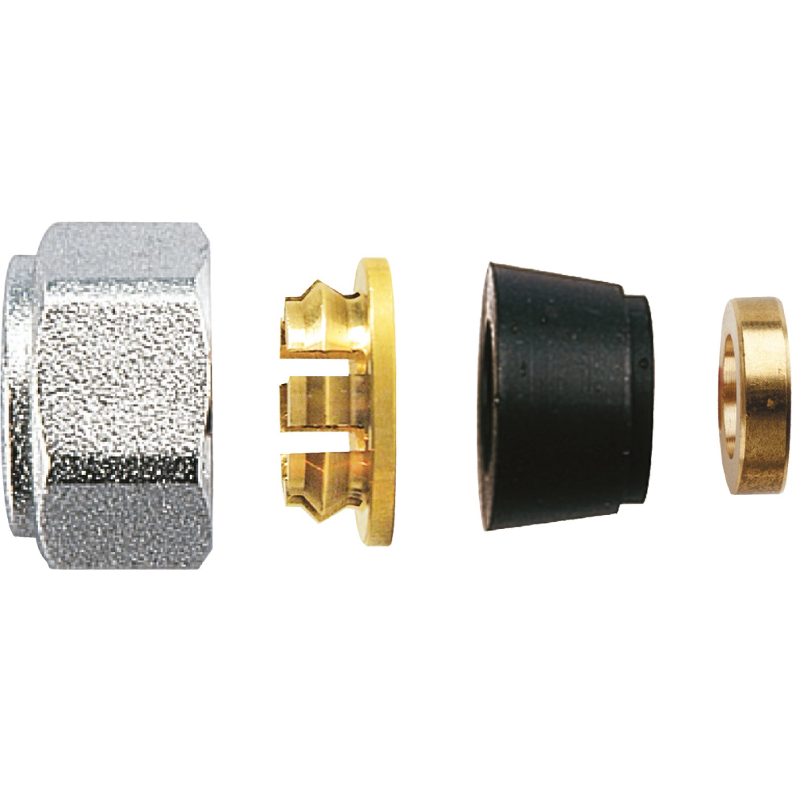 ADATTATORE PER TUBO RAME CON CALOTTA 24X19 ARTECLIMA Ø16 mm