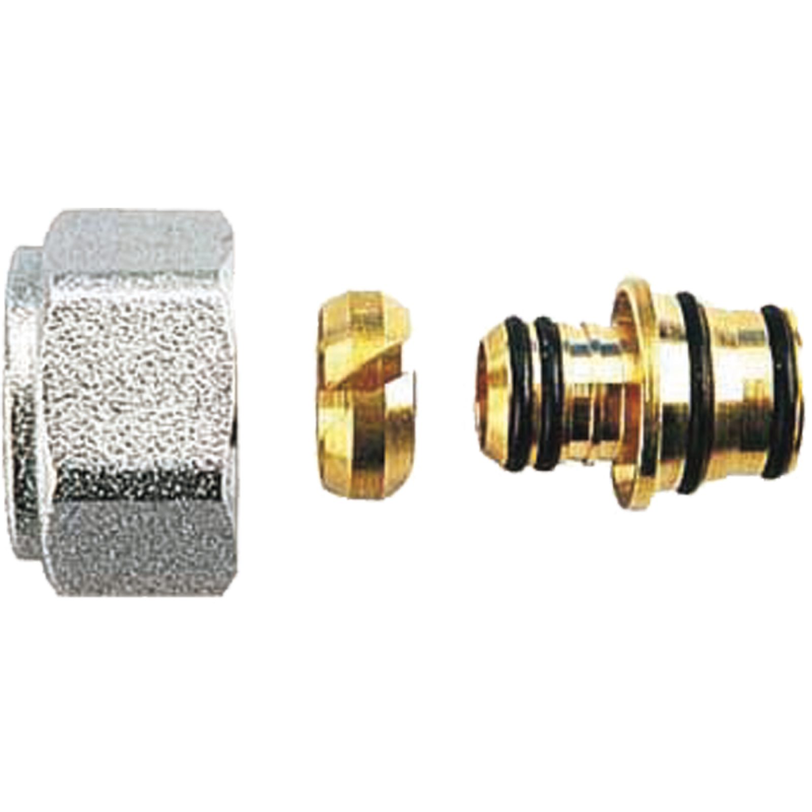 ADATTATORE PER TUBO MULTISTRATO CON CALOTTA 24X19 ARTECLIMA Ø20 x 2