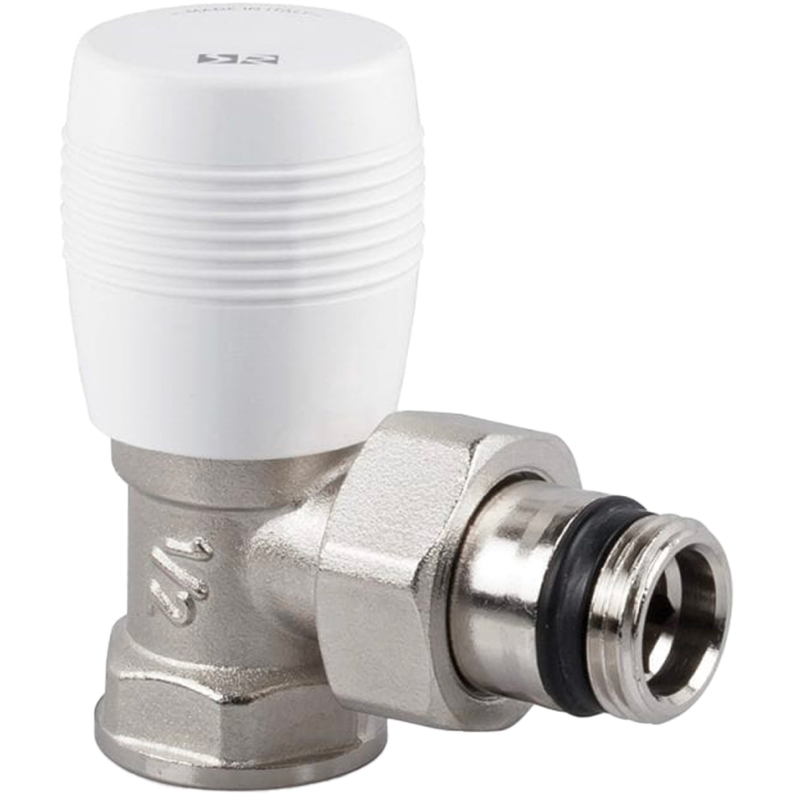 VALVOLA A SQUADRA ATTACCO PER TUBO FERRO "SERIE ITALIA" 1/2" - 1/2"