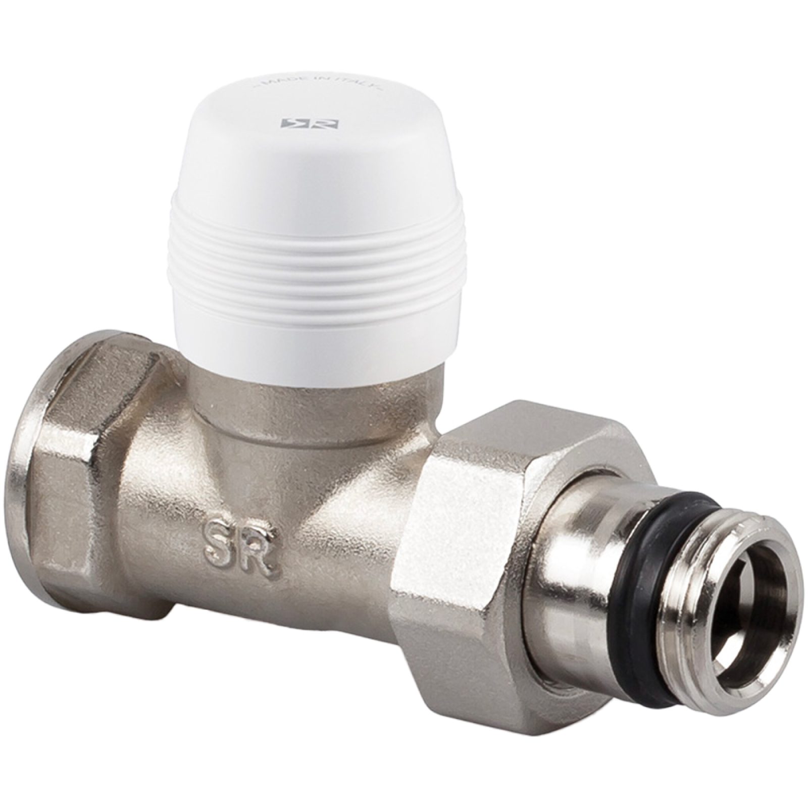 DETENTORE DIRITTO ATTACCO PER TUBO FERRO "SERIE ITALIA" 1/2" - 1/2"