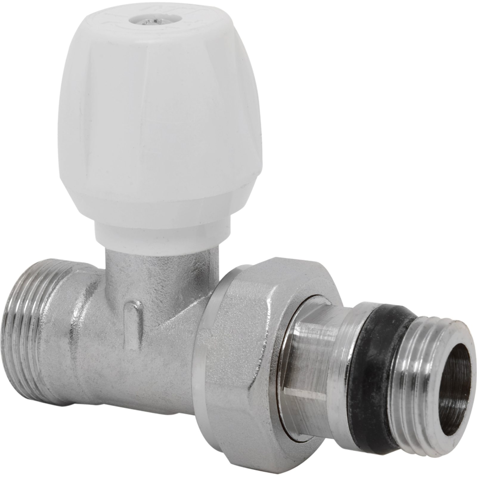 VALVOLA DIRITTA ATTACCO PER TUBO RAME