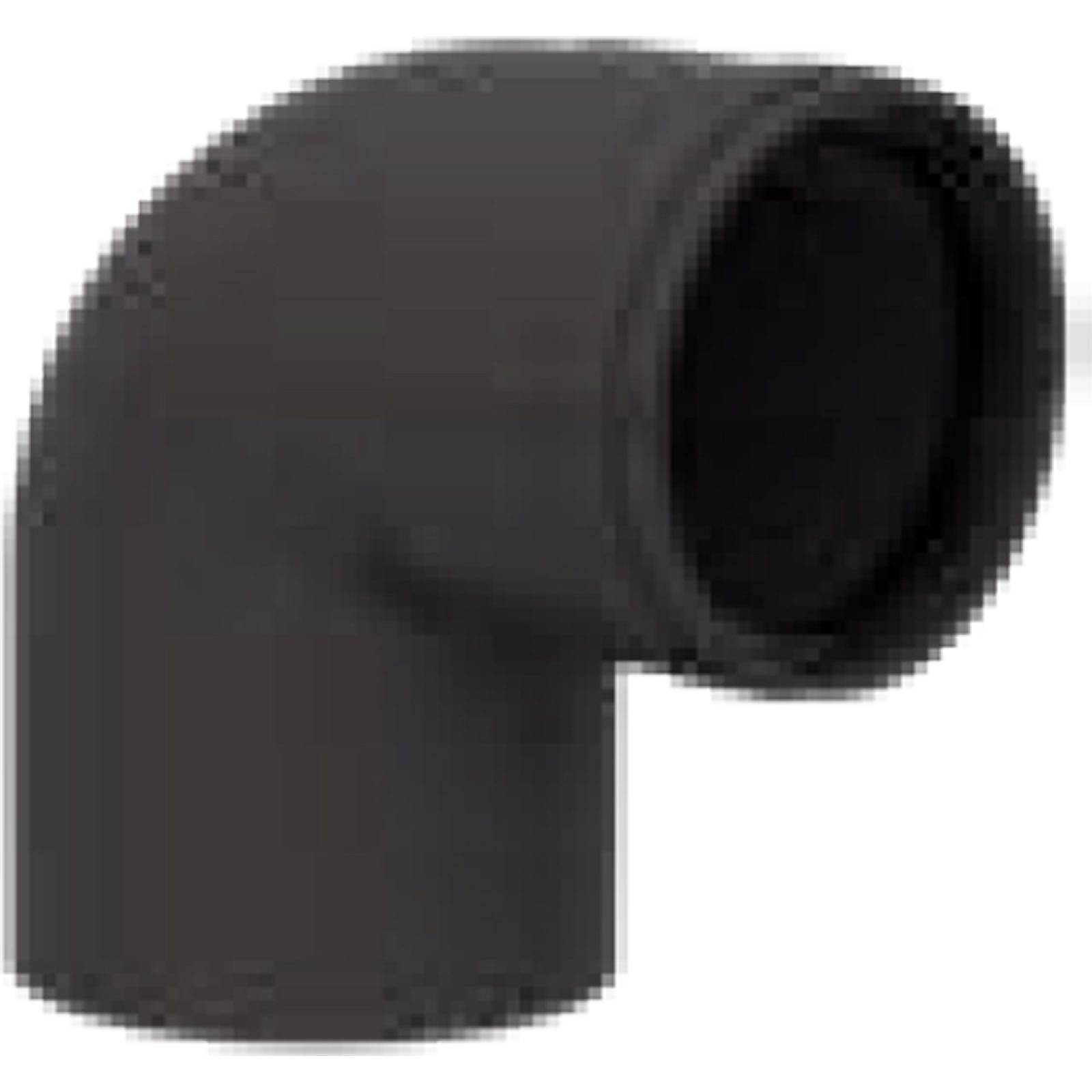 CURVA A 93° DI SCARICO FUMI PER ESTERNO "PPS-OUT" TESTA DI MORO Ø80 mm