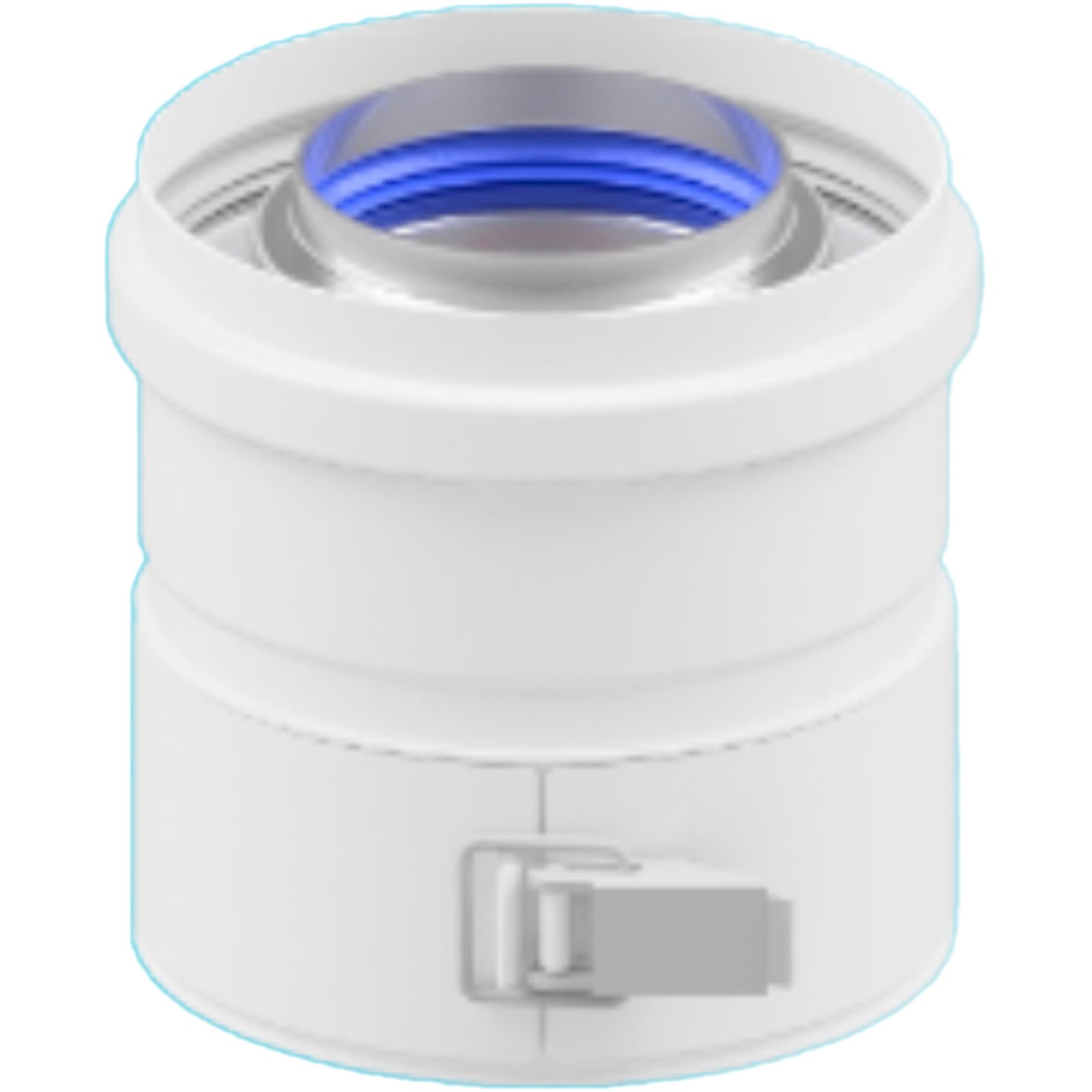 PARTENZA VERTICALE PER SCALDINO EUROLINE THERMEX Ø60/100 - cm 10