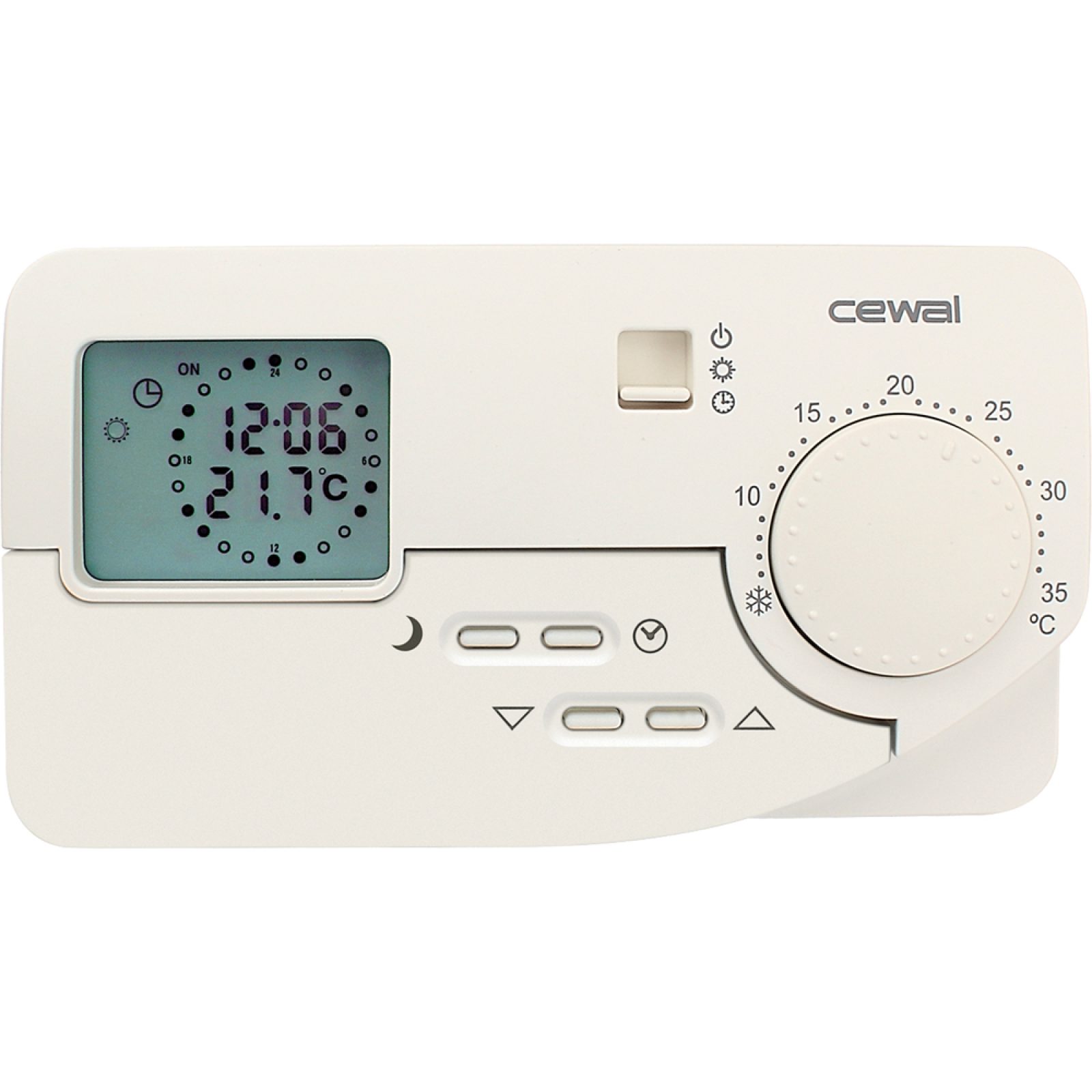 CRONOTERMOSTATO CON DISPLAY "LIFE PREMIUM" Progr. Giornaliera