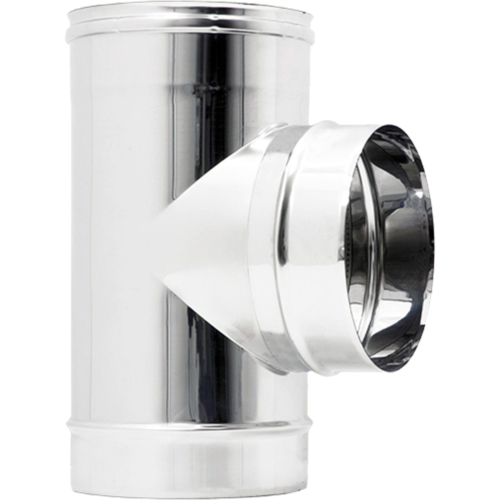 TEE INOX F/M/M 90° MONOPARETE Ø300 mm