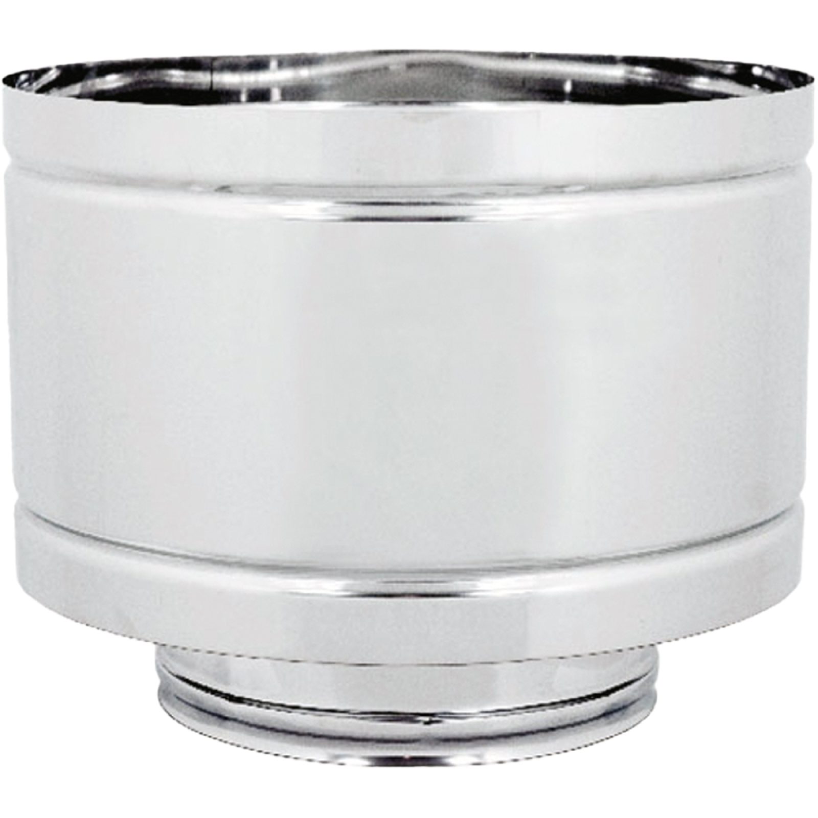 CAPPELLO ANTIRIFLUSSO F/M INOX DOPPIA PARETE  Ø250/300 mm