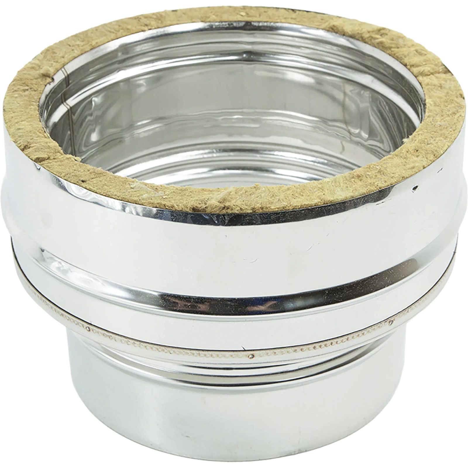 RACCORDO INOX DA MONOPARETE A DOPPIA PARETE 250 M mono - 300 M - 250 F