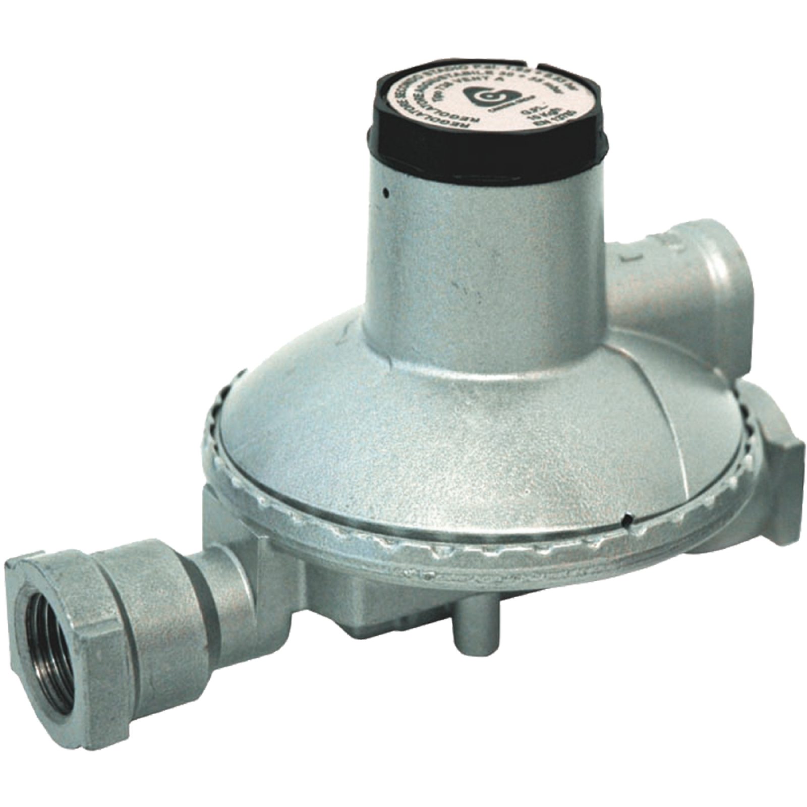 REGOLATORE GAS BASSA PRESSIONE 20 Kg 1/2" x 3/4"