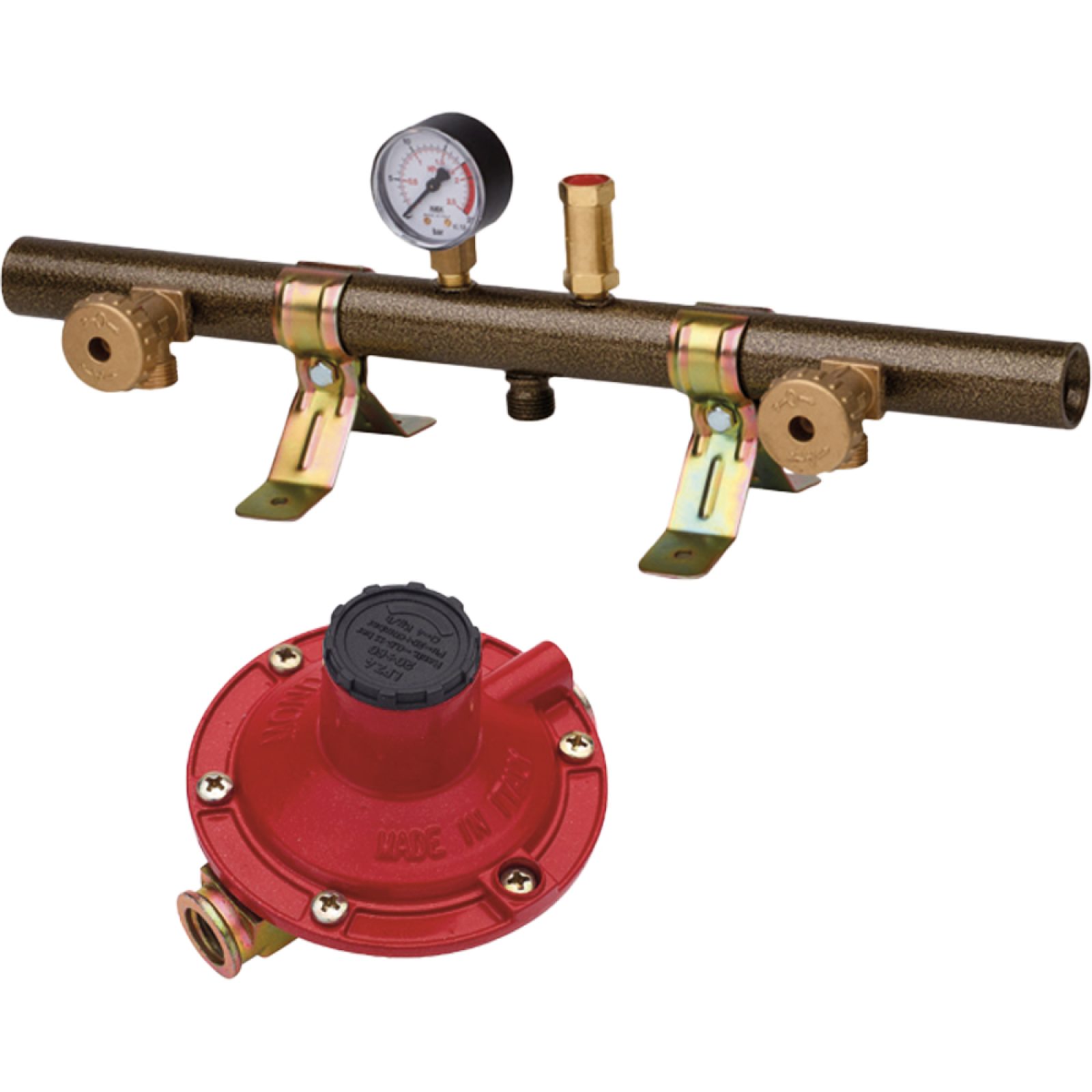 CENTRALINA GAS 2 ATTACCHI COMPLETA 4 Kg/h
