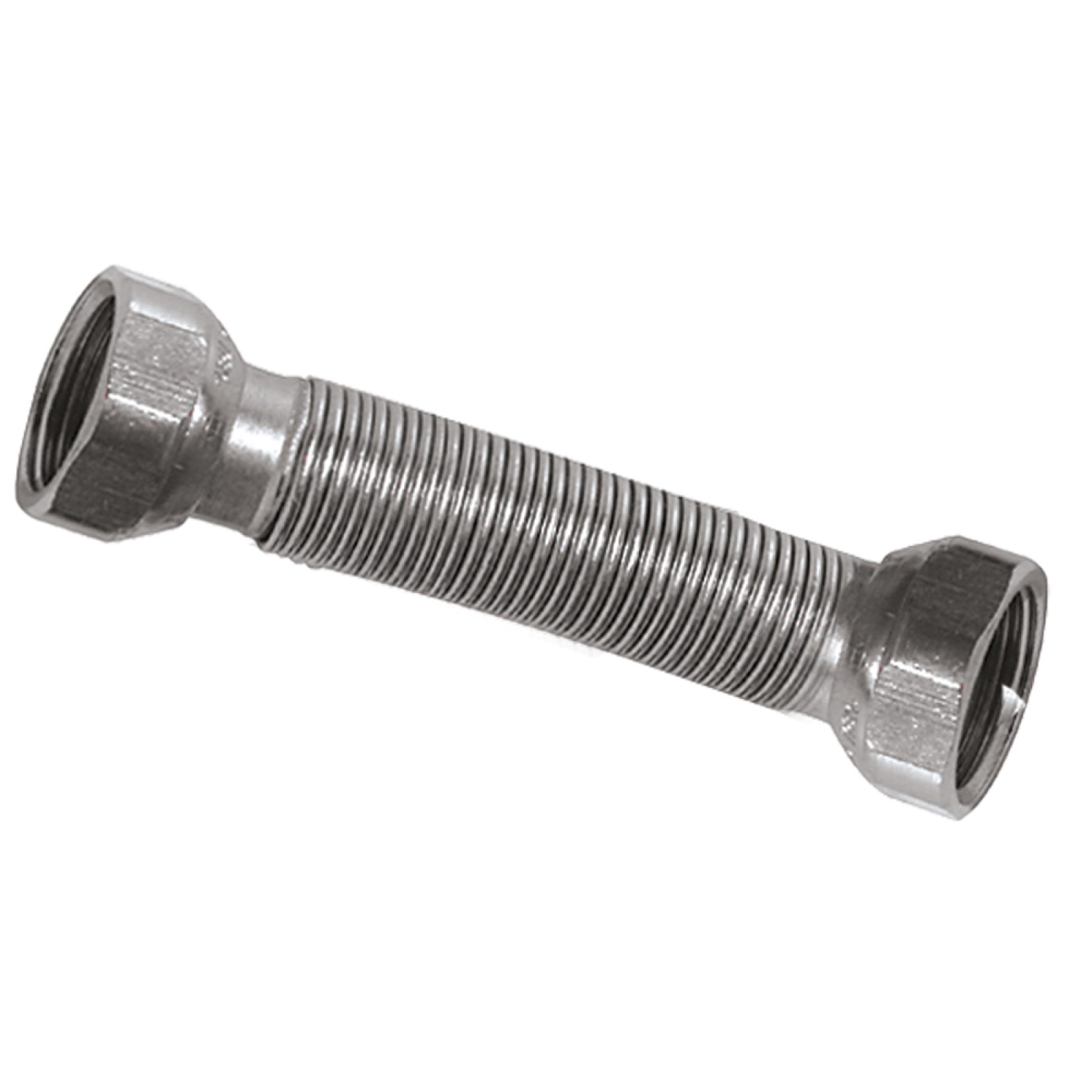 FLESSIBILE INOX PER ACQUA F/F 3/4" 220-420 mm