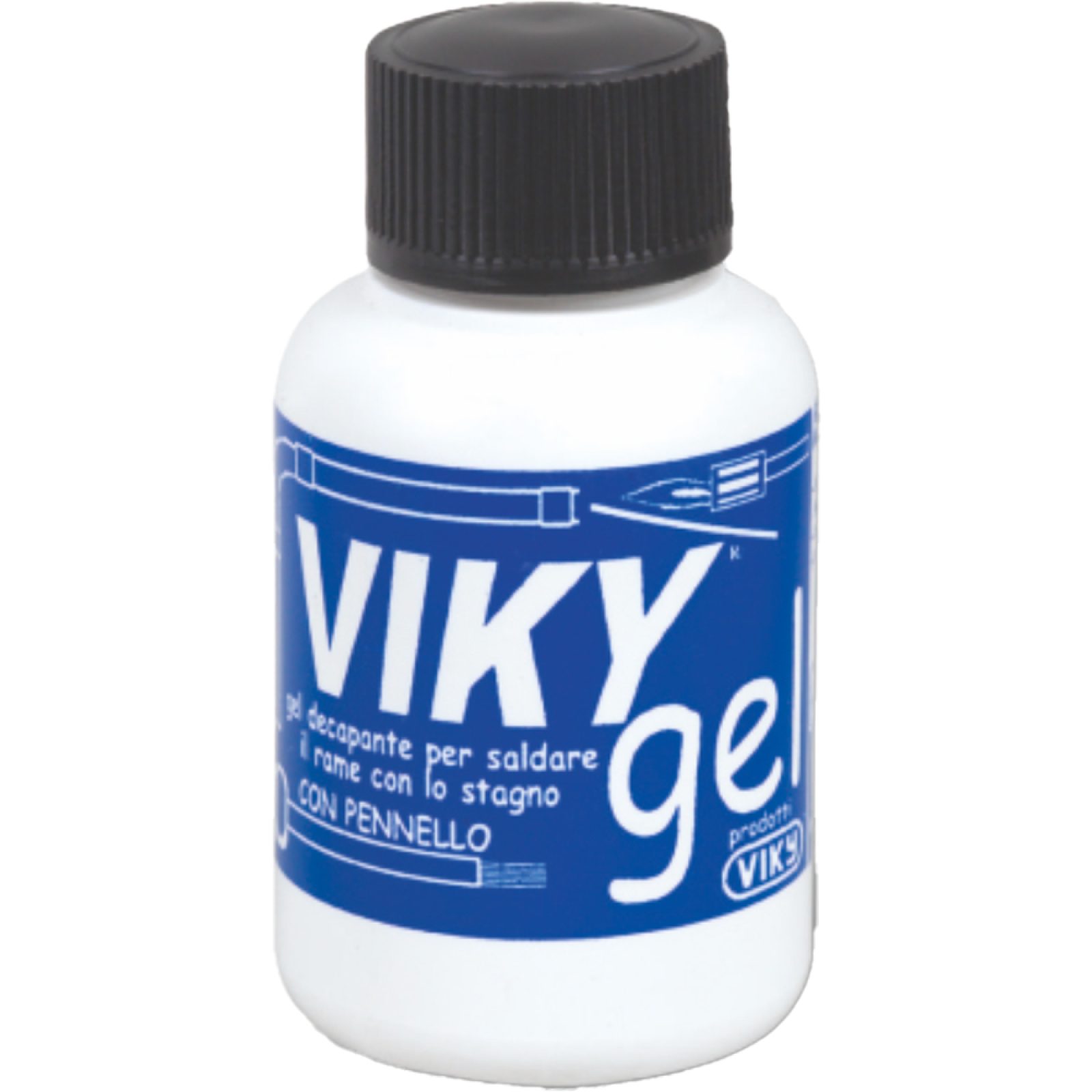GEL DISOSSIDANTE PER SALDATURA ECOLOGICO "VIKY GEL.21" -
