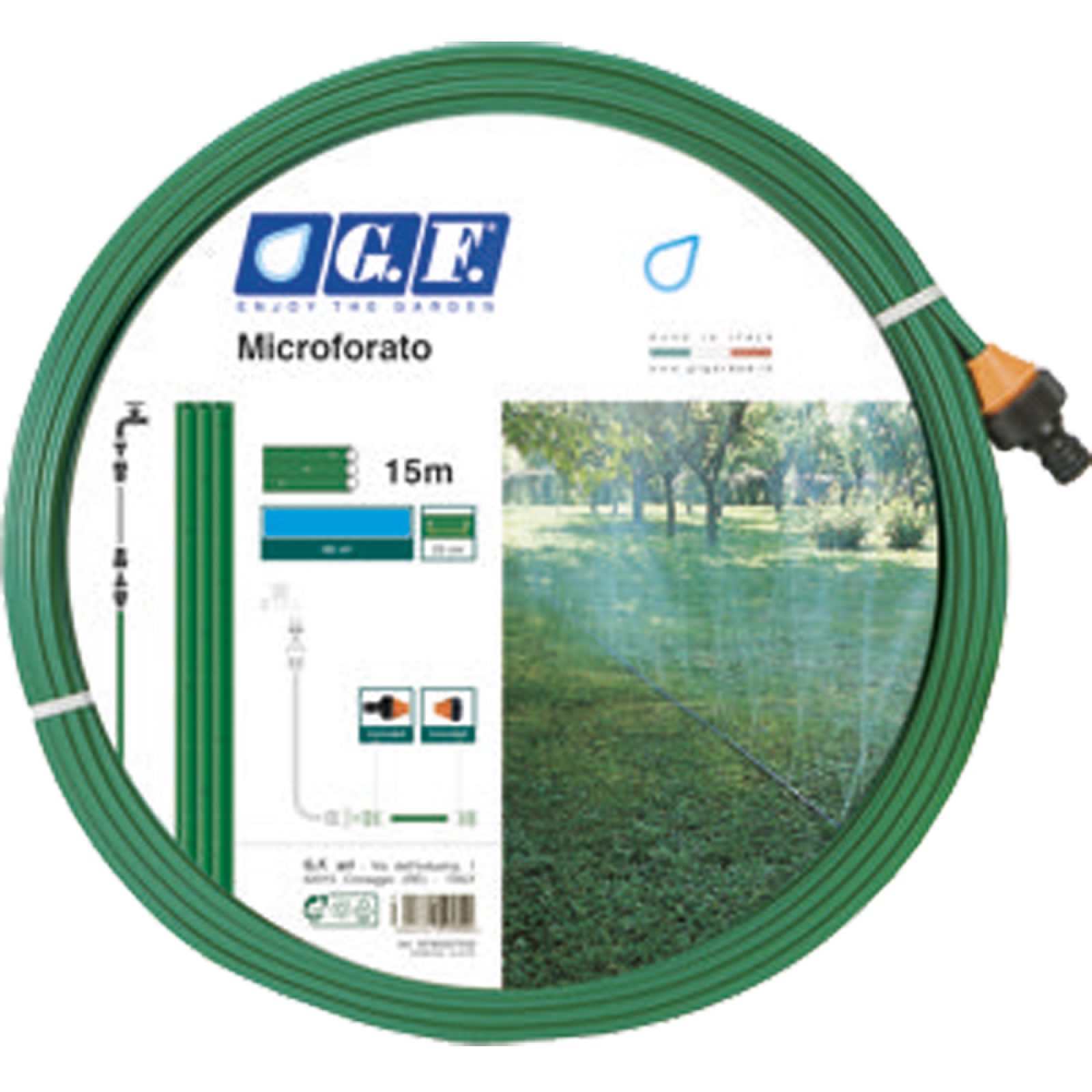 TUBO IRRORATORE MICROFORATO   15 metri