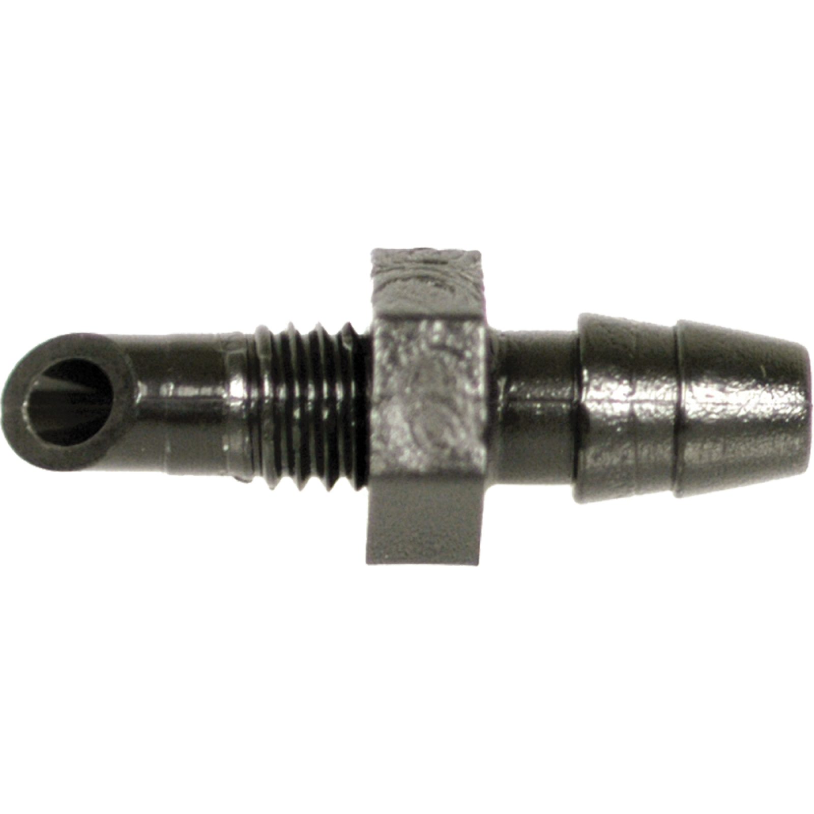 ADATTATORE FILETTATO/INNESTO PER MICROTUBO IRRIGAZIONE A GOCCIA Ø3