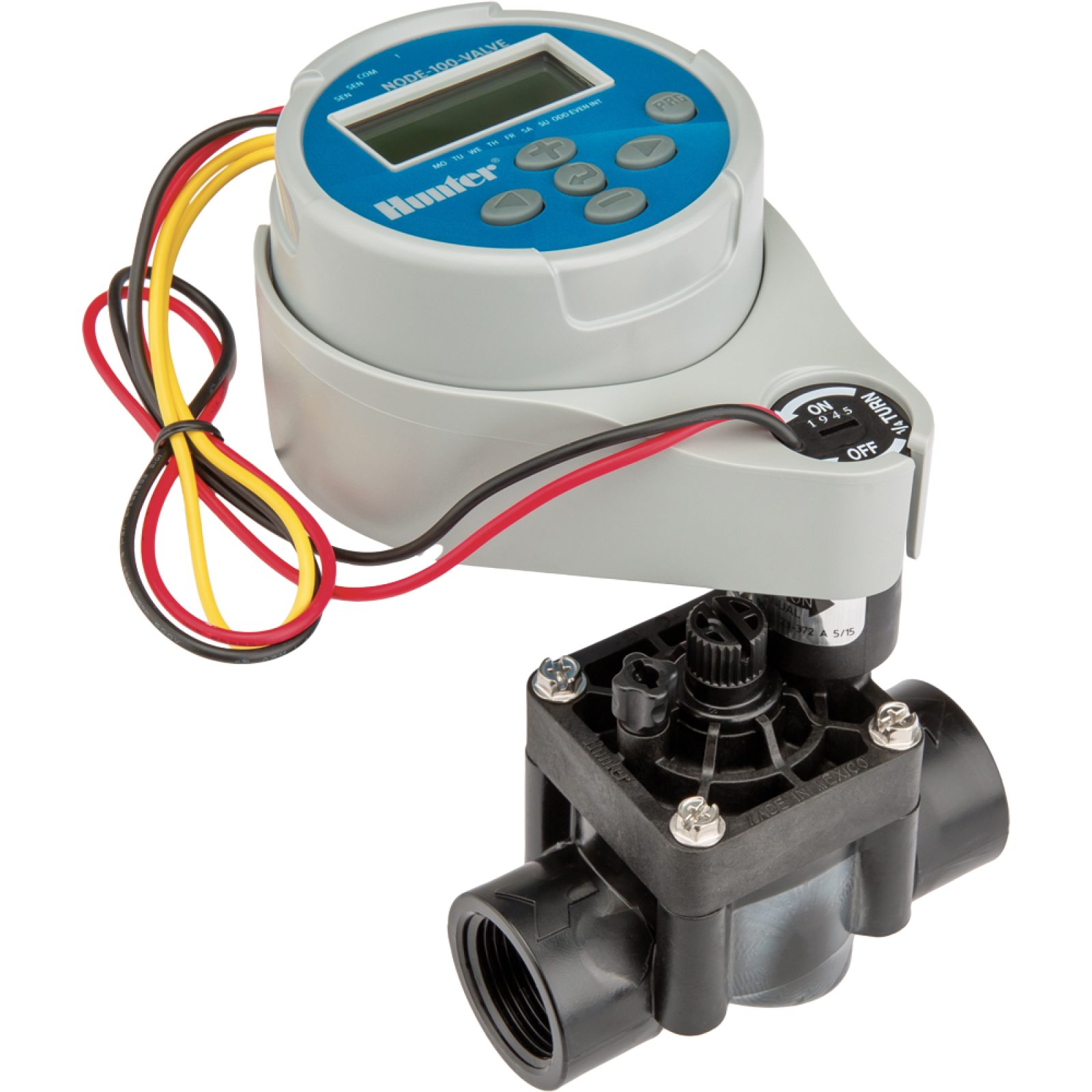 PROGRAMMATORE ELETTRONICO A PILE NODE-100VB 1 zona con valvola 1"