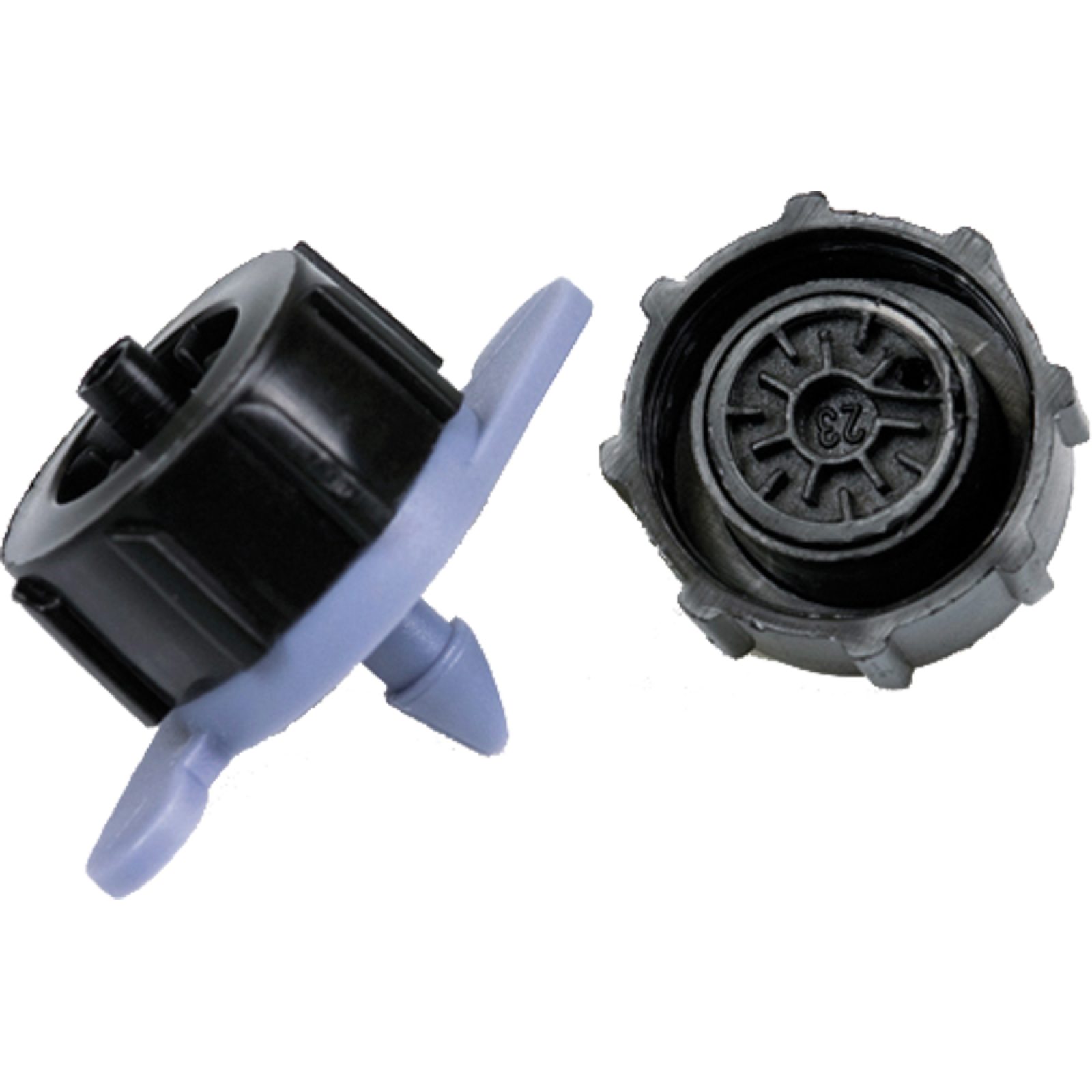 GOCCIOLATORE NORMALE A TAMBURO ISPEZIONABILE 8 lt/h - Grigio